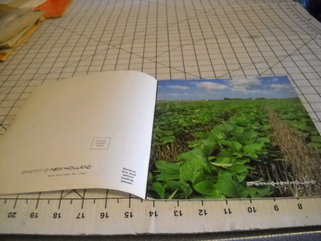 Sperry New Holland News Full Color Magazine Vol 26 No 8. W & W Equipment
