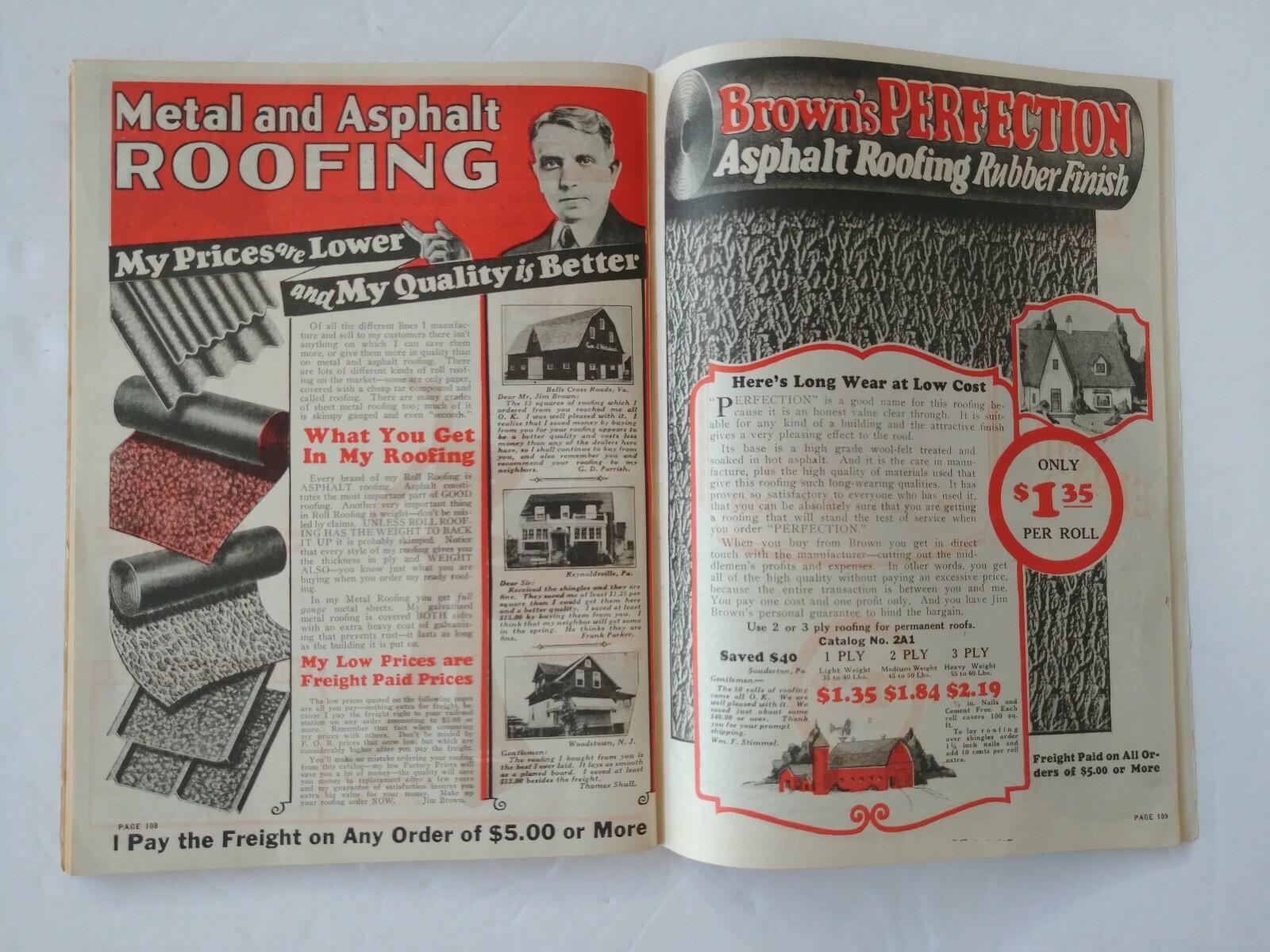 1930 Barbed Wire & Fencing Catalog Jim Brown&rsquo;s plus Stoves, Furnaces, & More