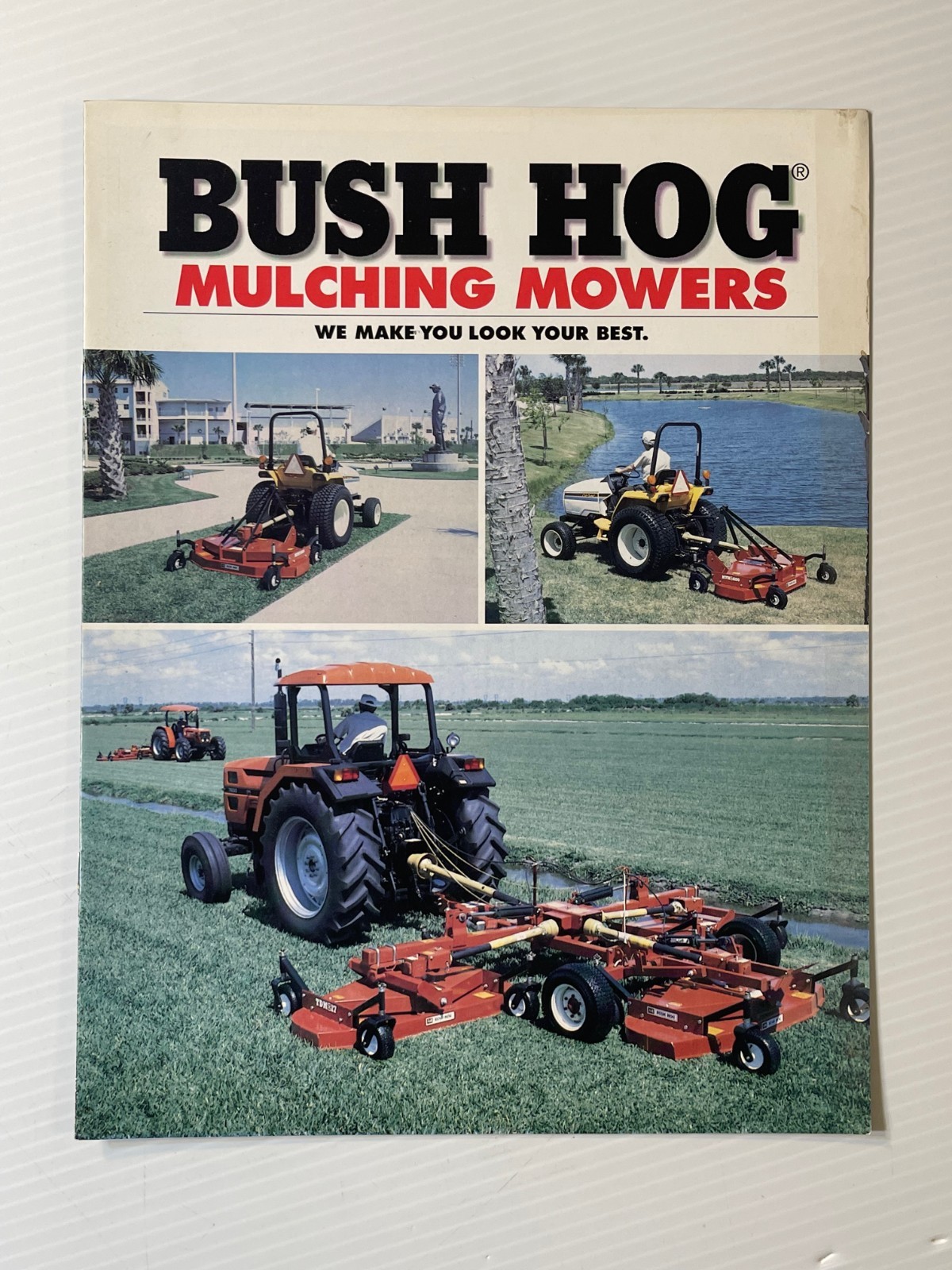 Vintage Original Bush Hog Mulching Mowers – Dealer Sales Brochure *1990s*