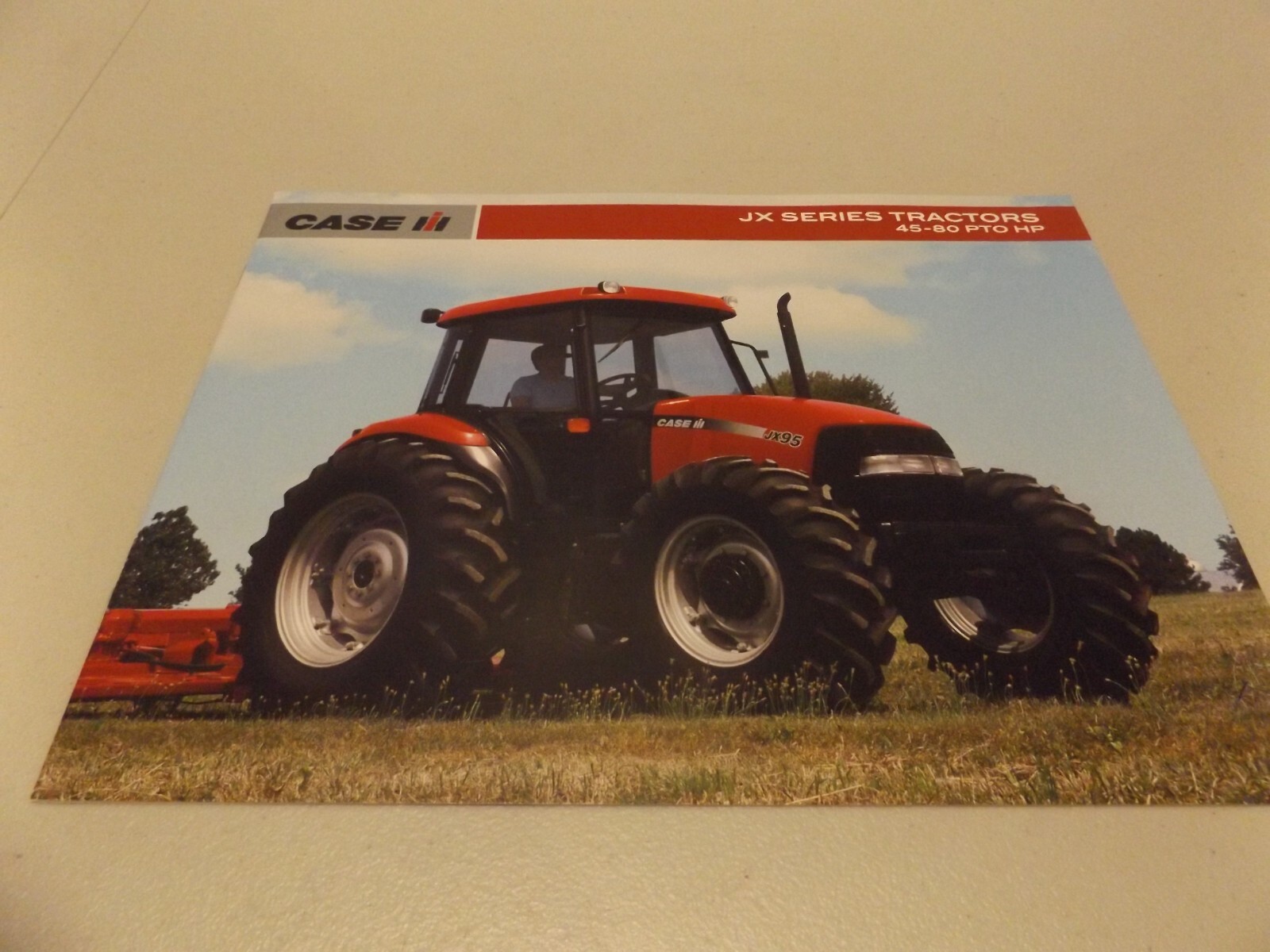 CASE-IH JX SERIES TRACTORS 45-80 PTO HP, LIT # CIH3270701 2007
