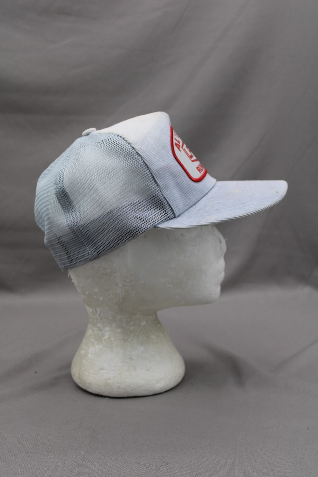 Vintage Patched Corduroy Hat – Al&rsquo;s Gas Rumsey – Adult Snapback