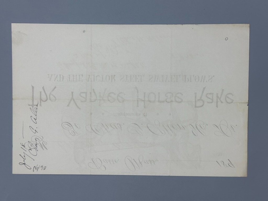 1892 YANKEE HORSE RAKE Massachusetts BARRE Illustrated Antique FARM ADVERTISING
