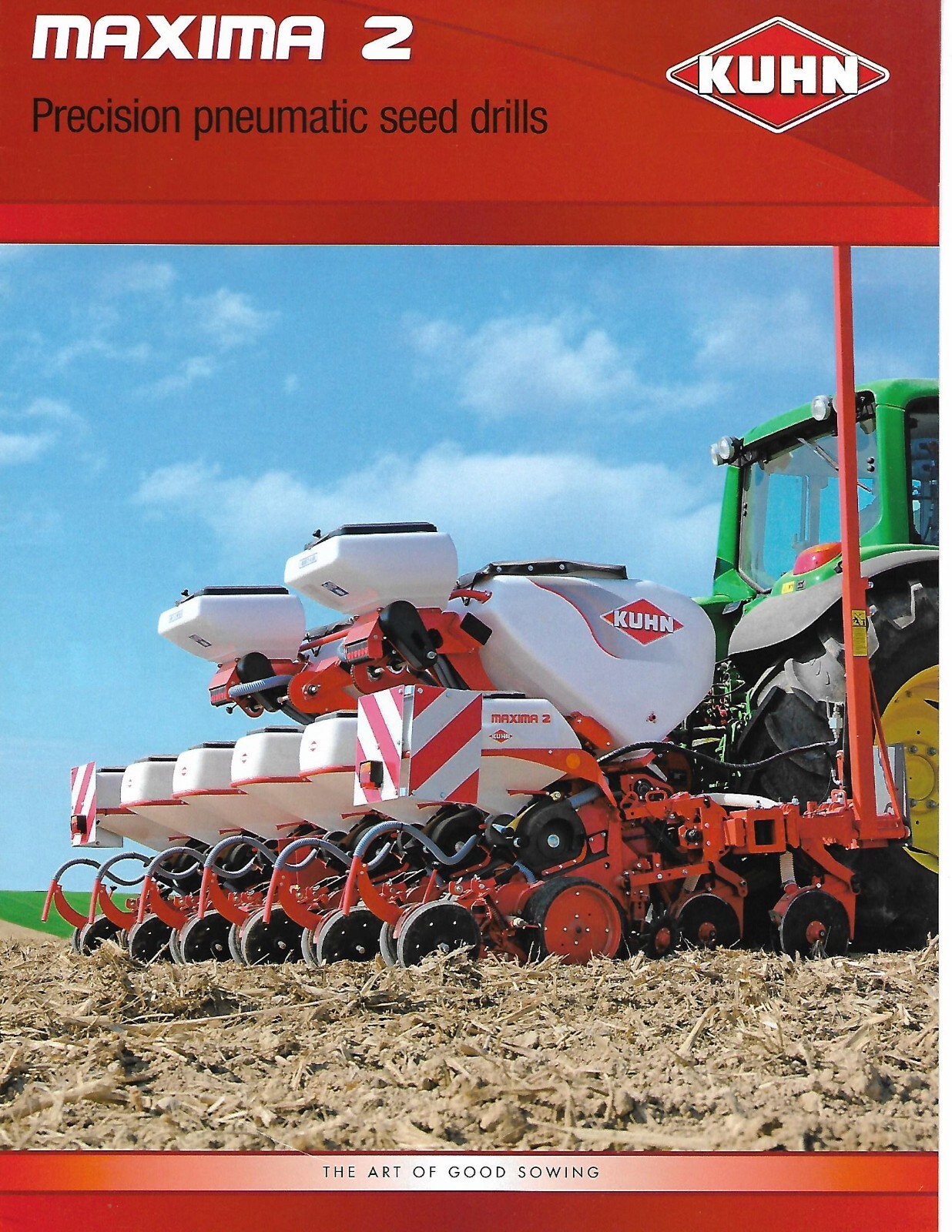 Farm Equipment Brochure – Kuhn – Maxima 2 – Seed Drills – 2009 (F8778)
