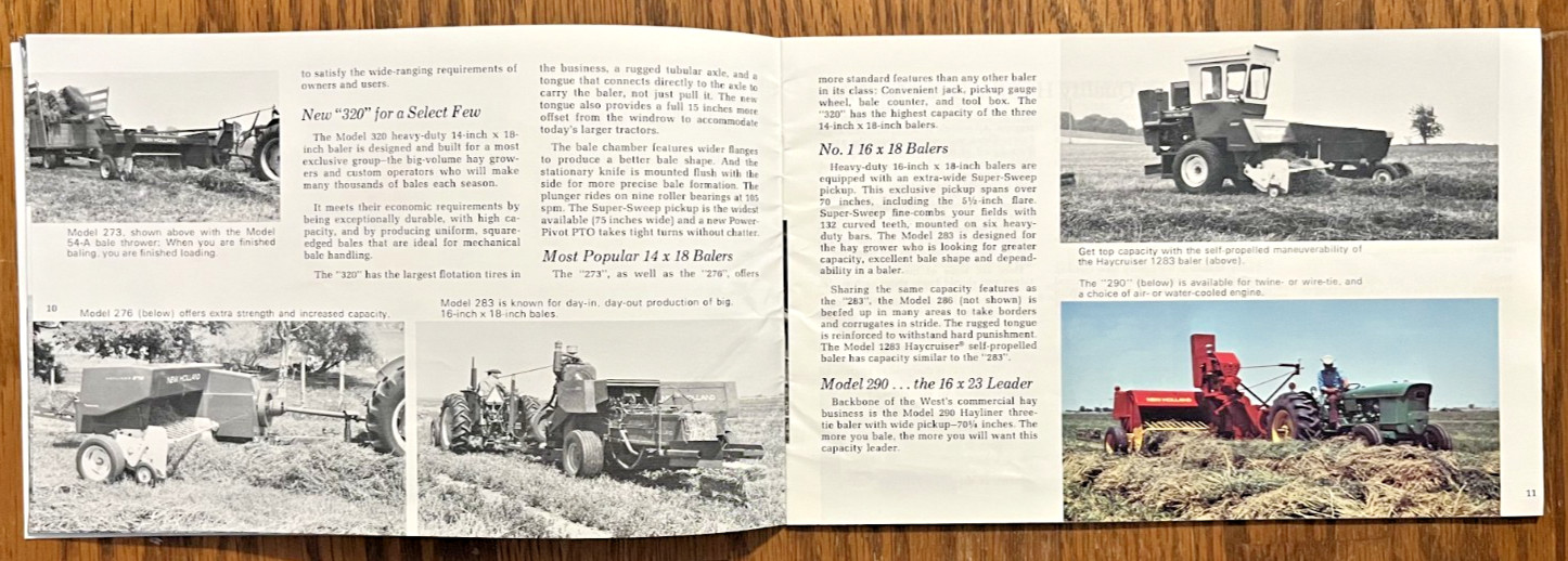 New Holland Equipment 1975 Buyers Guide vol 21 no 8