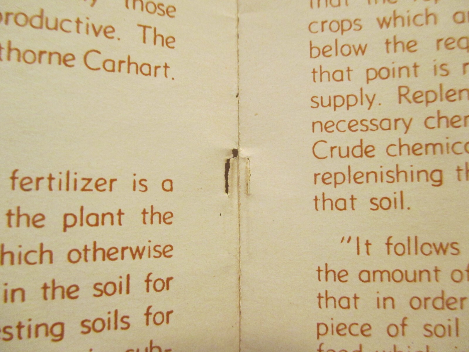 Instructions for Soil Testing-Sudbury Garden Soil Test Kit Vintage Booklet