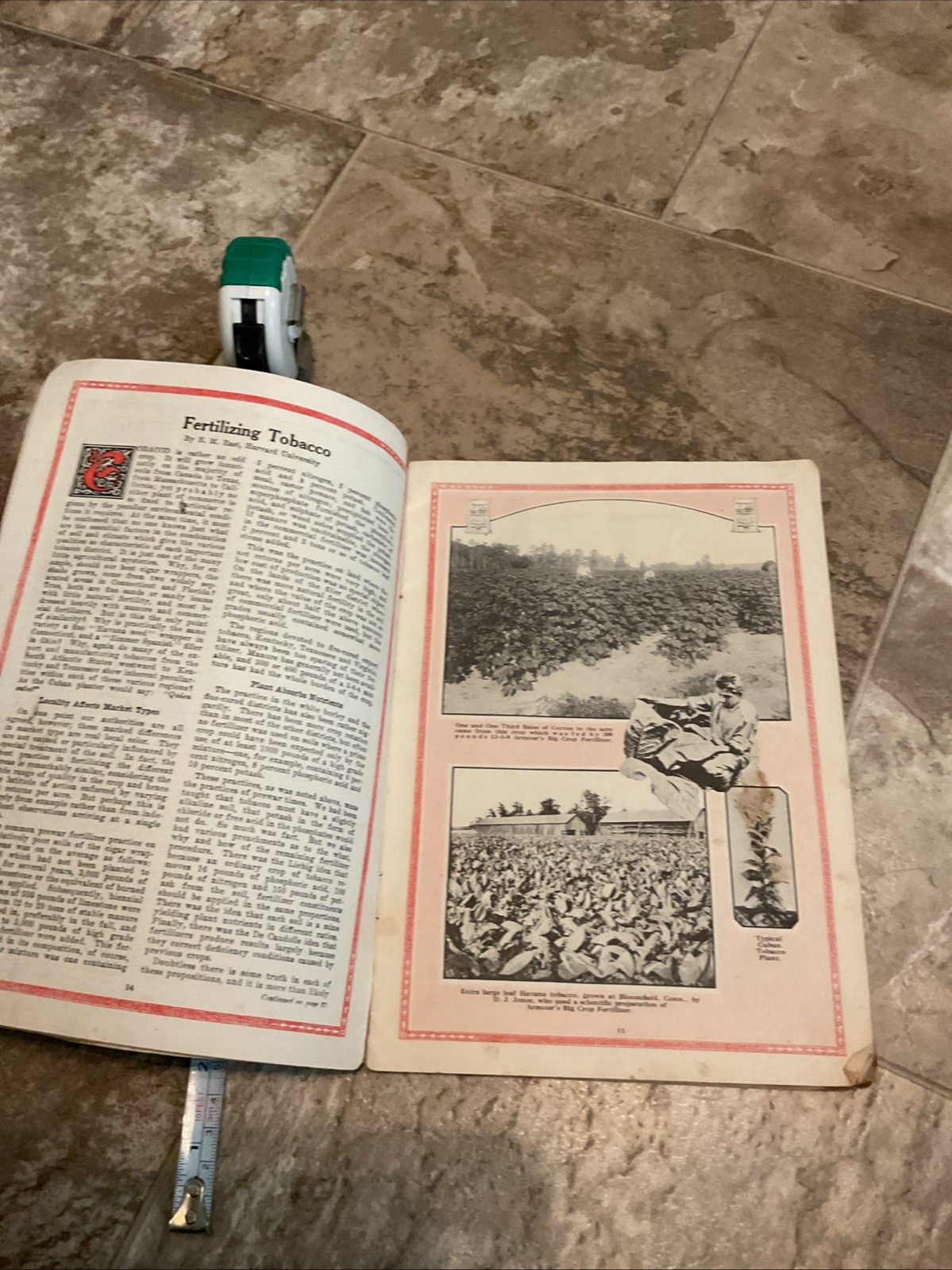 Vintage Antique 1921 Armours Farmers Almanac Horses Cartoons Beef Cuts