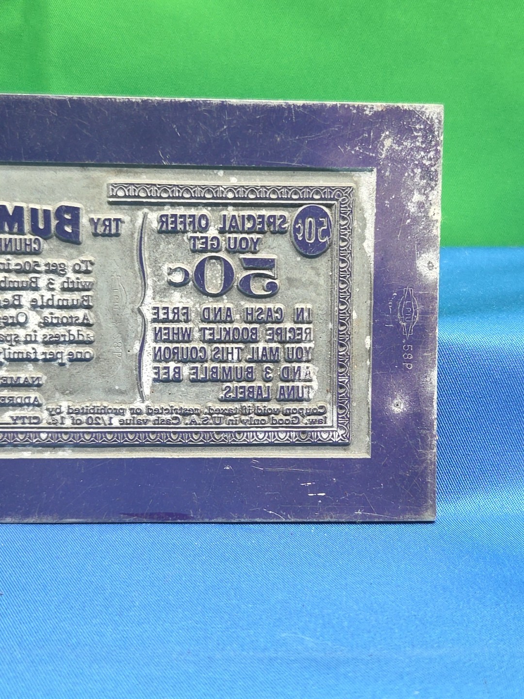 Try Bumble Bee Tuna Coupon Special Newspaper Ads Museum Ink Print Block Food
