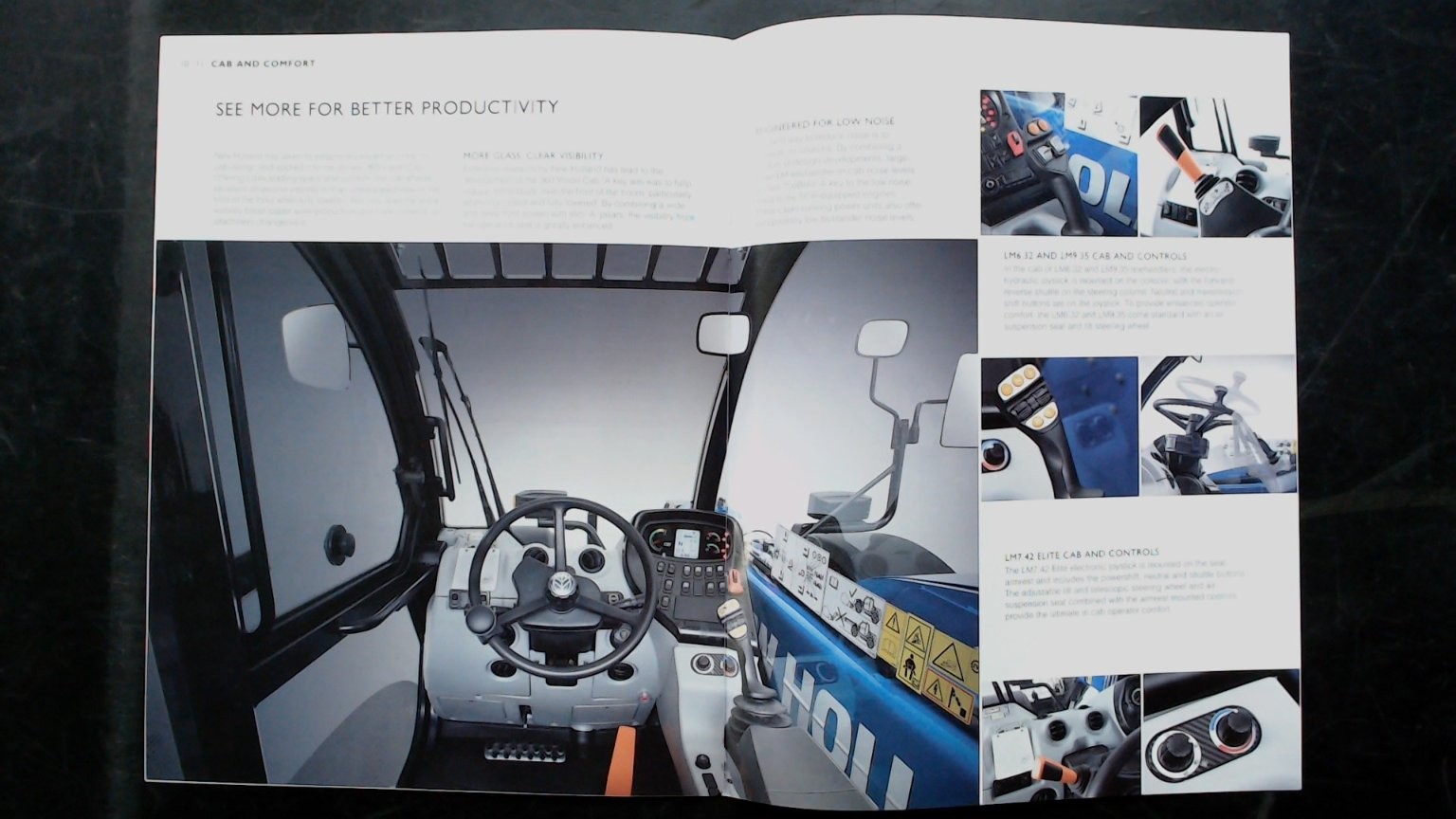 New Holland LM Series Telehandlers Brochure Agriculture Tractor 2000s