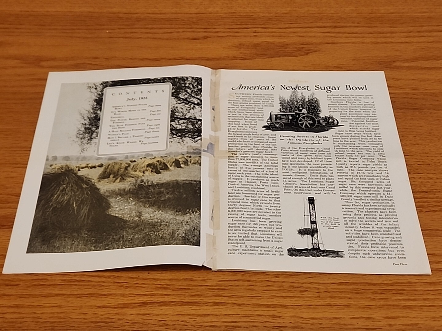 The Fordson Magazine July 1925 Vintage Original