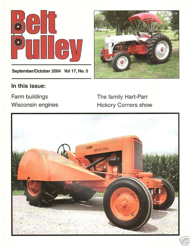 Wisconsin Built Engines, 1942 Nash, Sheppard Tractors, Narmont Machinery