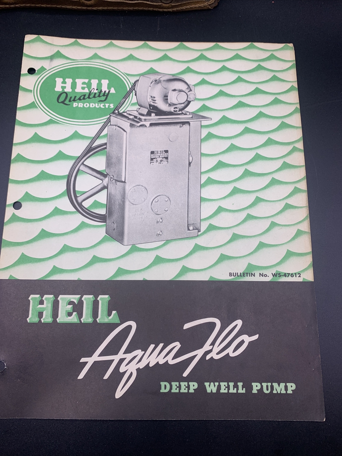 Rare 1948 Heil Water Systems Dealer Promotional Sales Package-Excellent