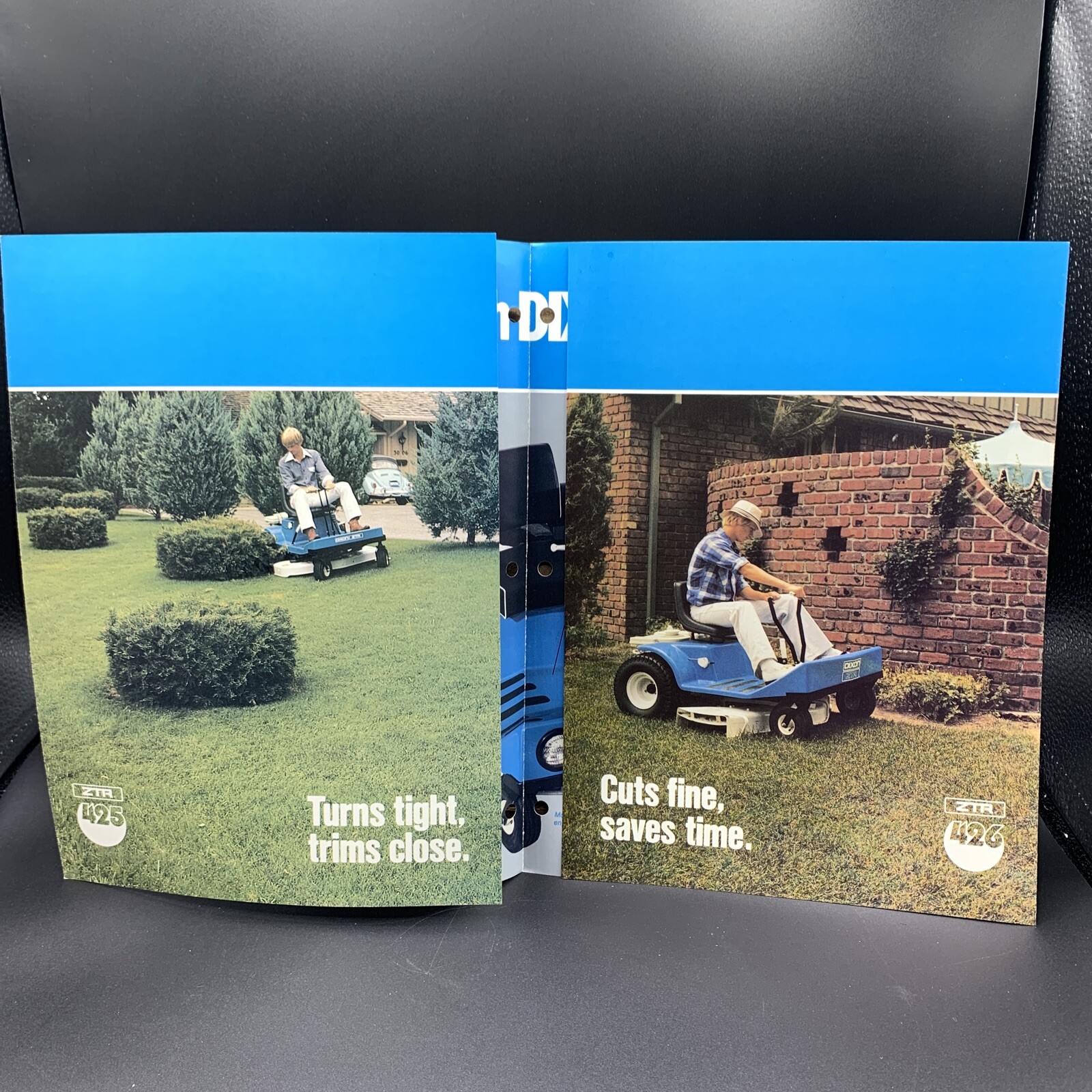 Original NOS 1982 Dixon ZTR 308-426-424-425-Zero Turn Mower Sales Brochure