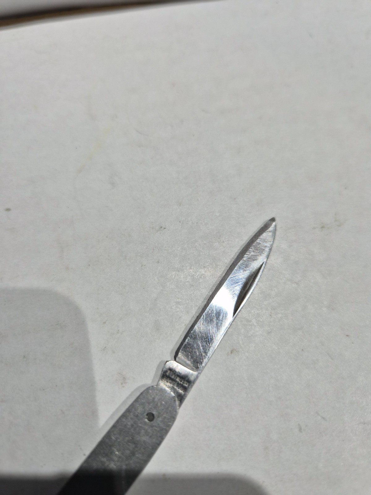 Vintage American State Bank Of Erskine Minnesota Advertising Pocket Knife 3&Prime;