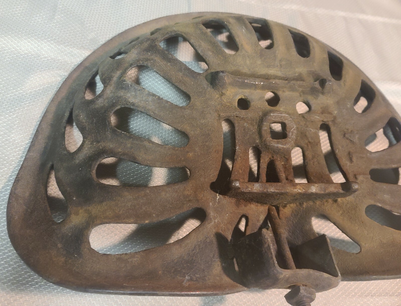 Antique Cast Iron Bud Long Tractor Plow Seat