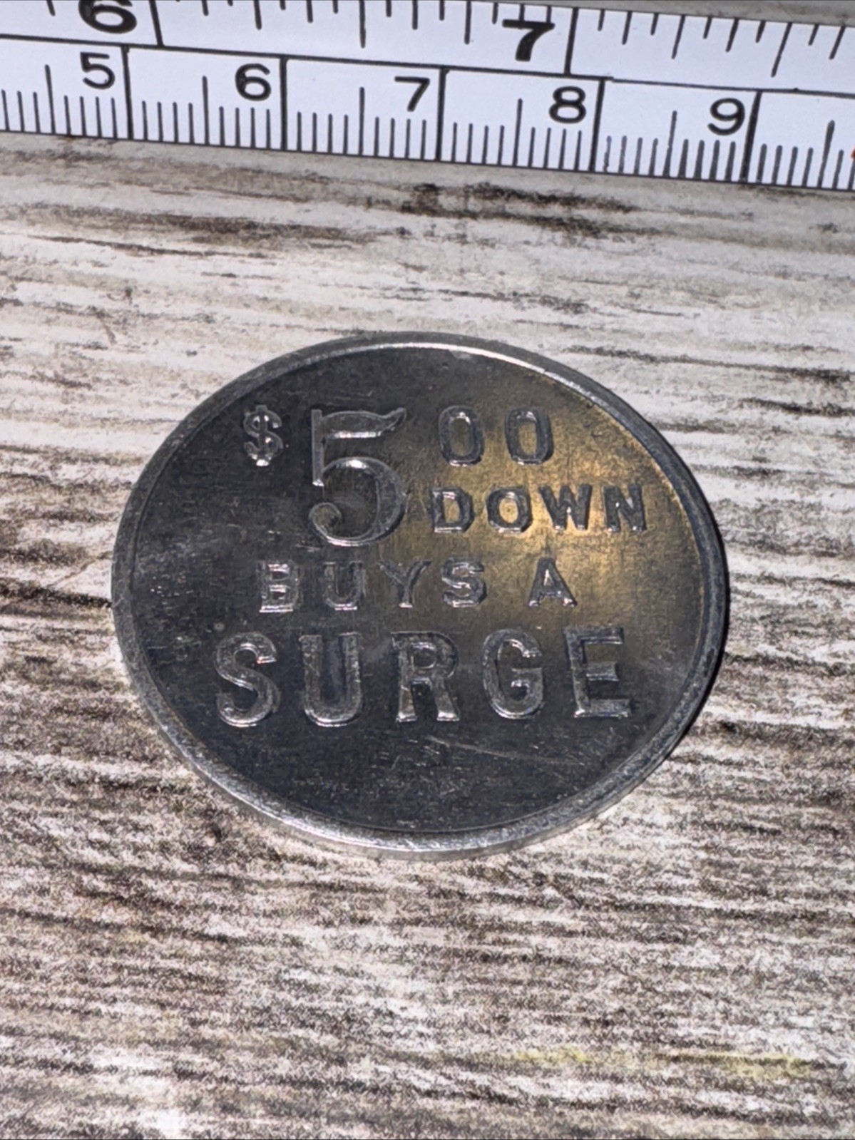 Surge Trade Token $5 Down Buys A Surge Good For One Buck On Surge Pump Or Unit