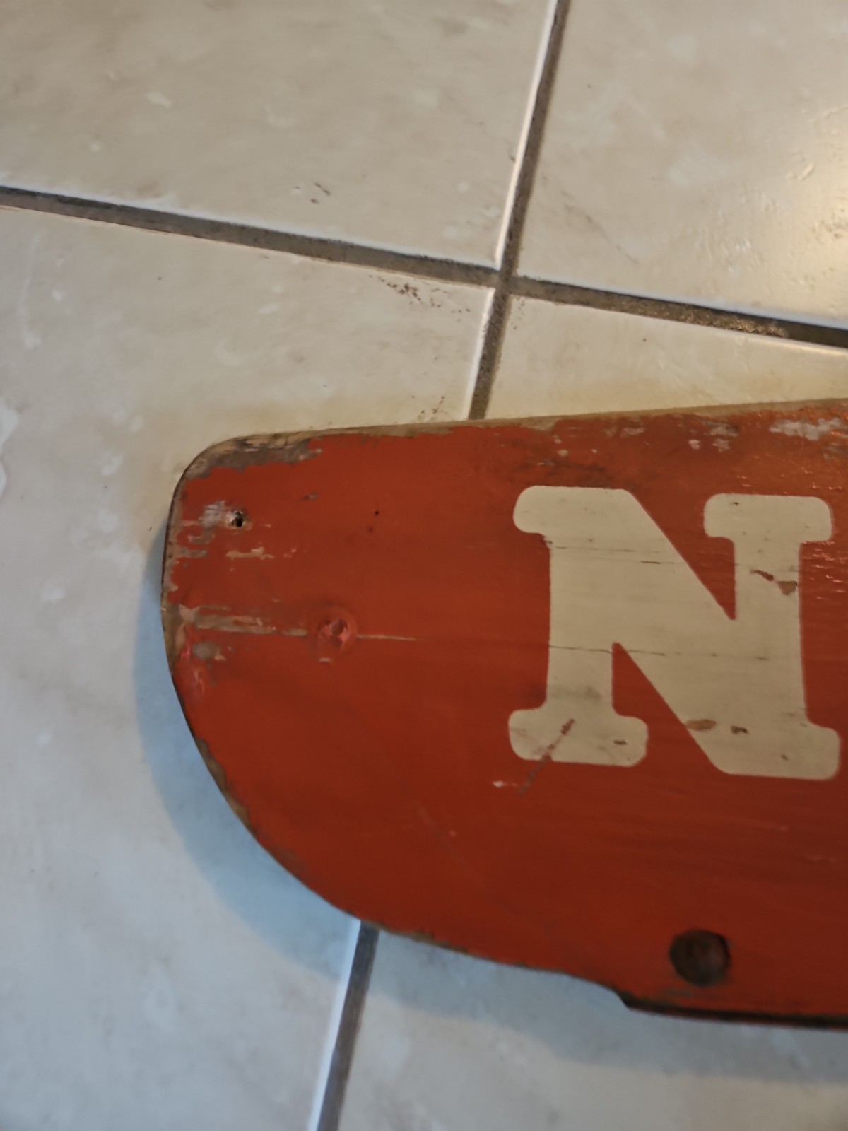 New Idea Sickle Mower Swath Board Wooden Sign 33 Inches Vintage Farm Sign
