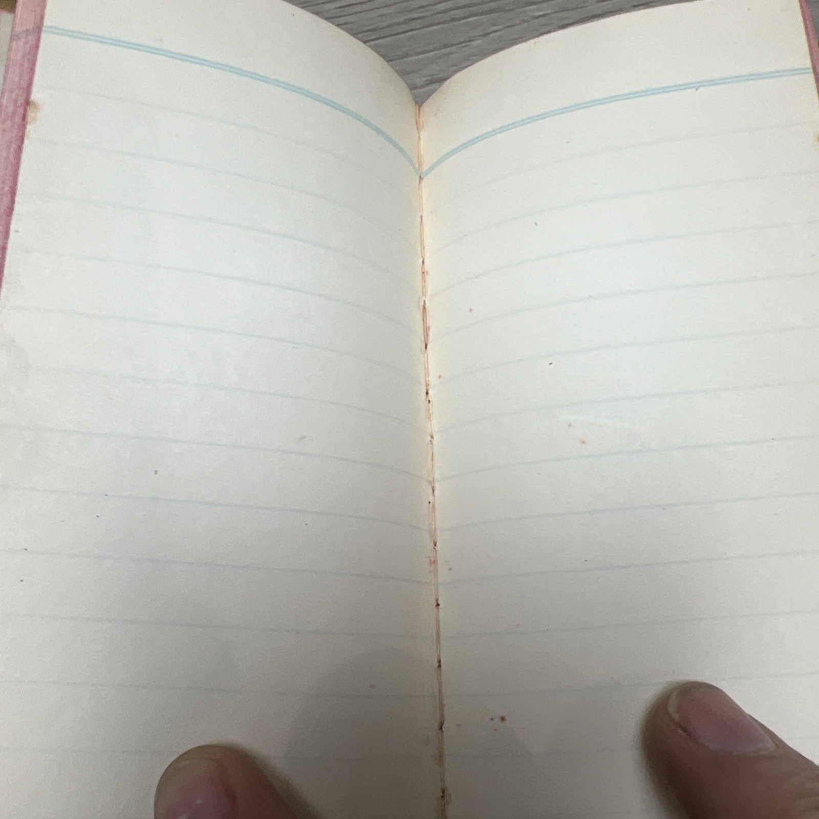 1958 Brooks-Metcalf Co Livestock Service Pocket Ledger Book Bourbon Stockyards