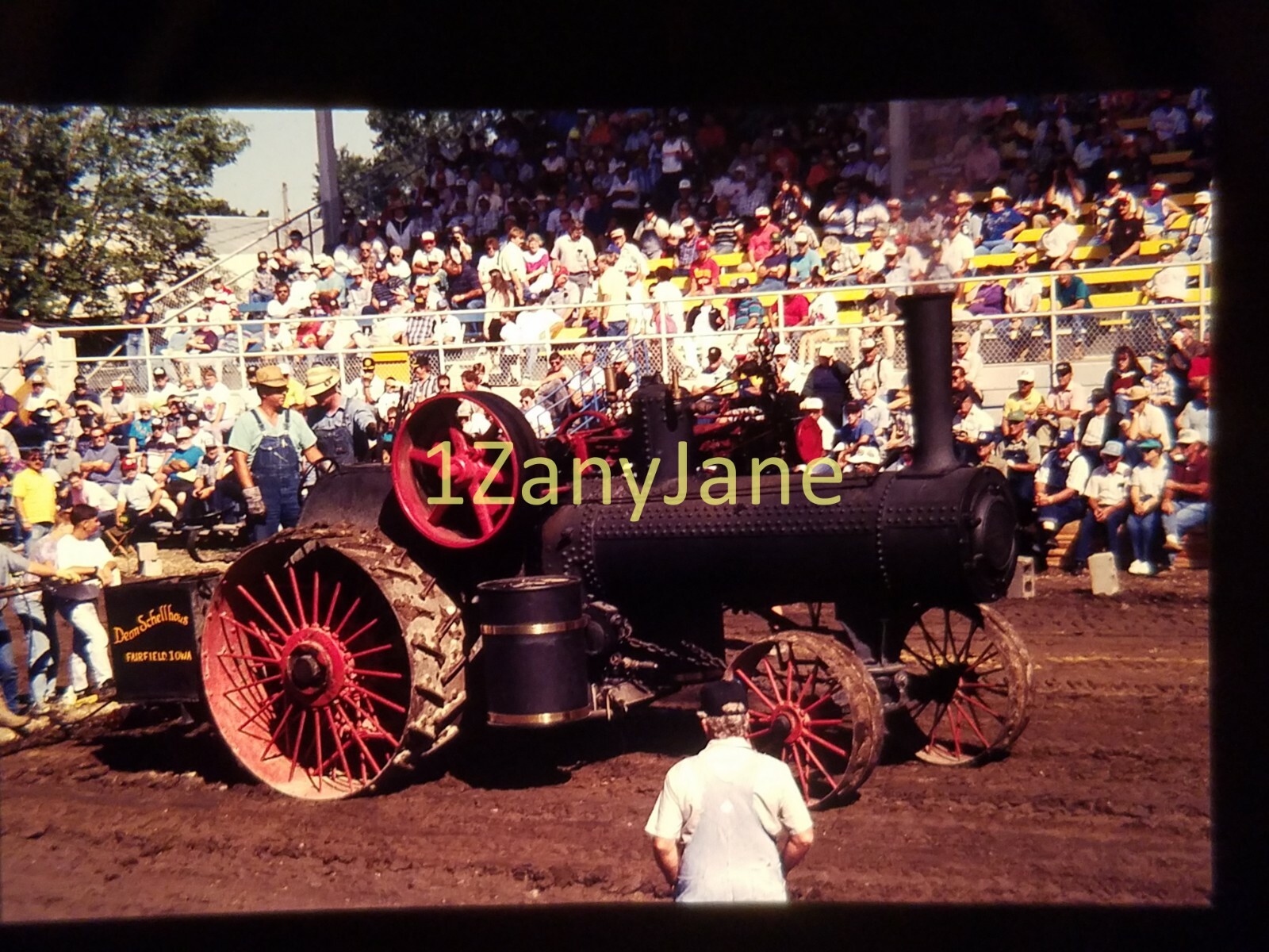 AC4001 35mm Slide of an Allis-Chalmers from MEDIA ARCHIVES TRACTOR PULL TRACK