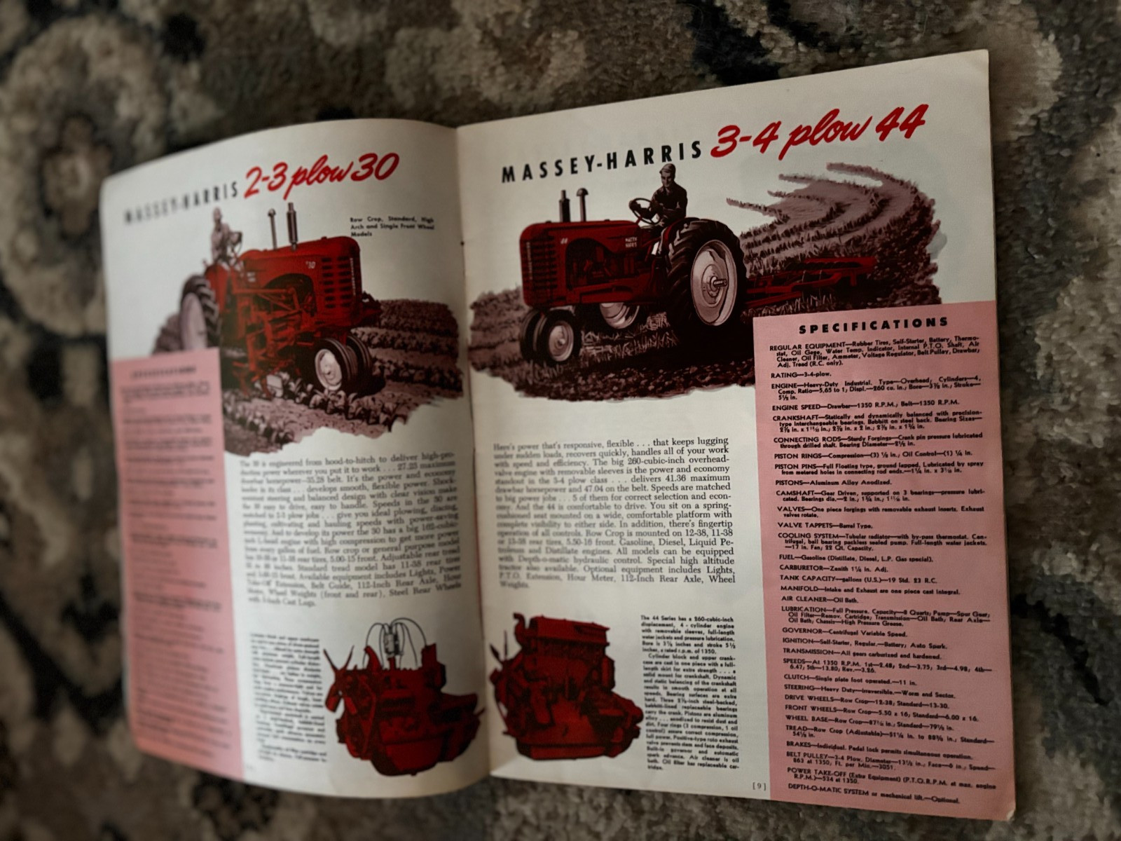 Massey Harris Buyers Guide for 1951 Brochure DCPA26