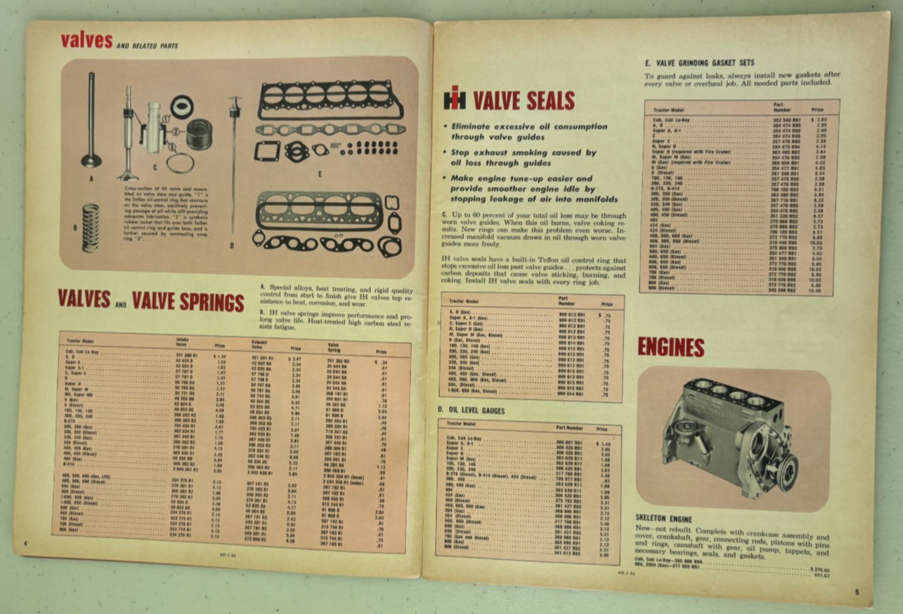 International Harvester Parts & Accessories For 1966 Brochure DCPA26