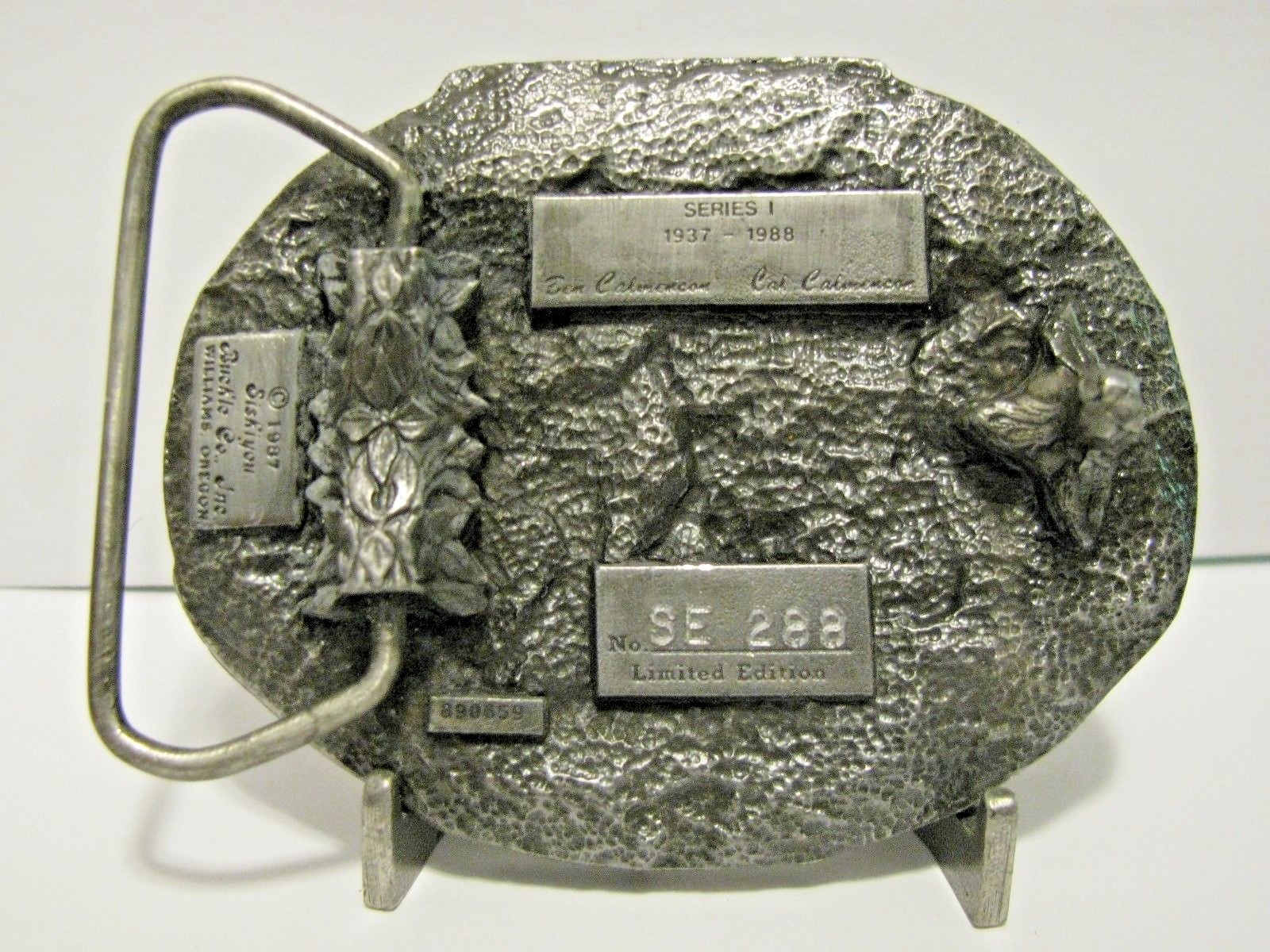 1988 Tractor Implement Supply Company 53 Years Belt Buckle Ltd Ed 288 Combine