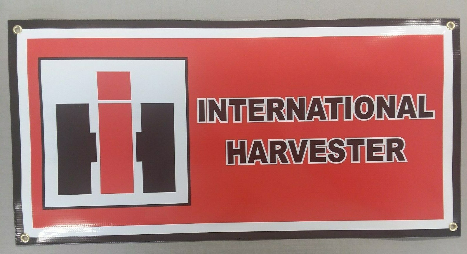 INTERNATIONAL HARVESTER BANNER – 24&Prime; X 12&Prime;