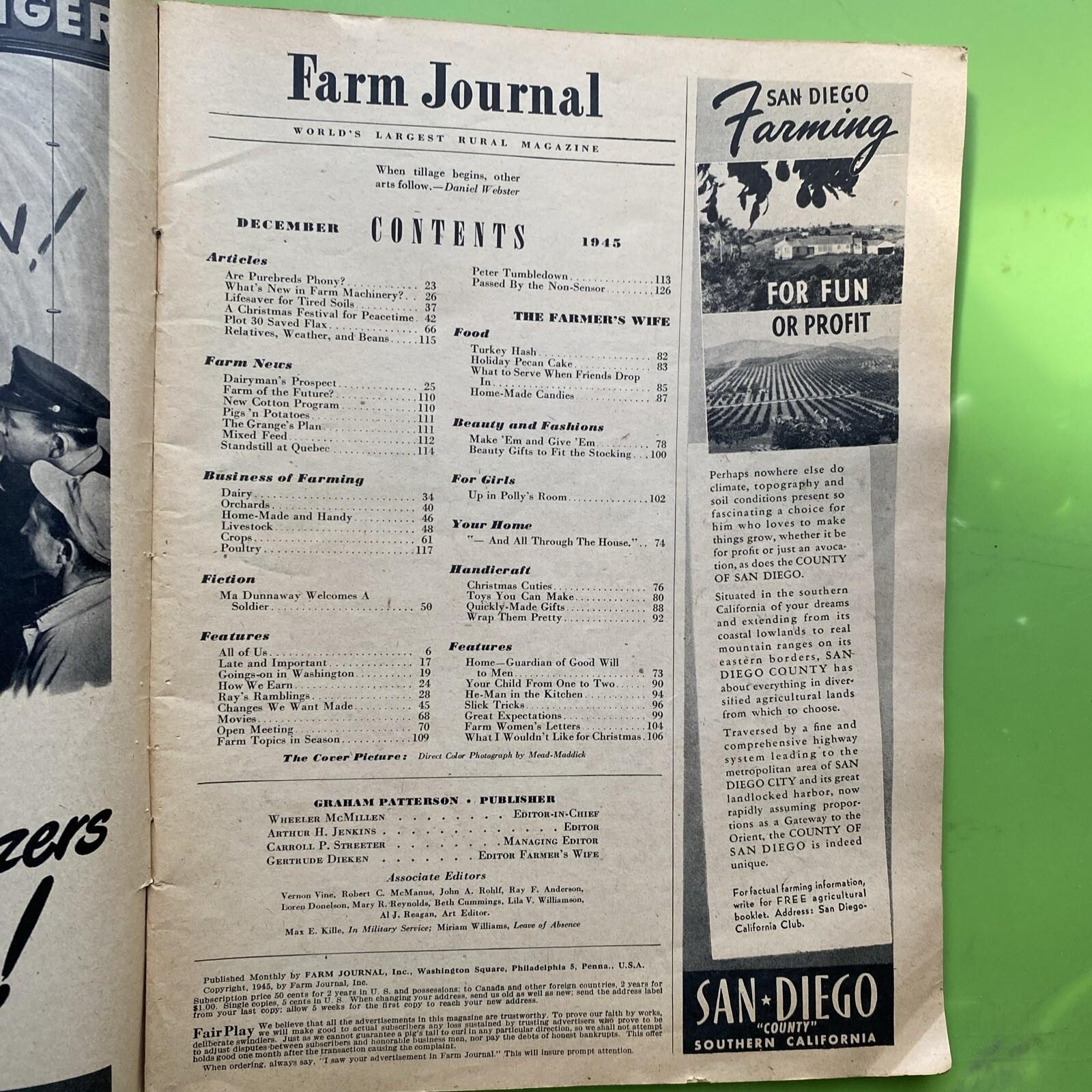 1945 Farm Journal