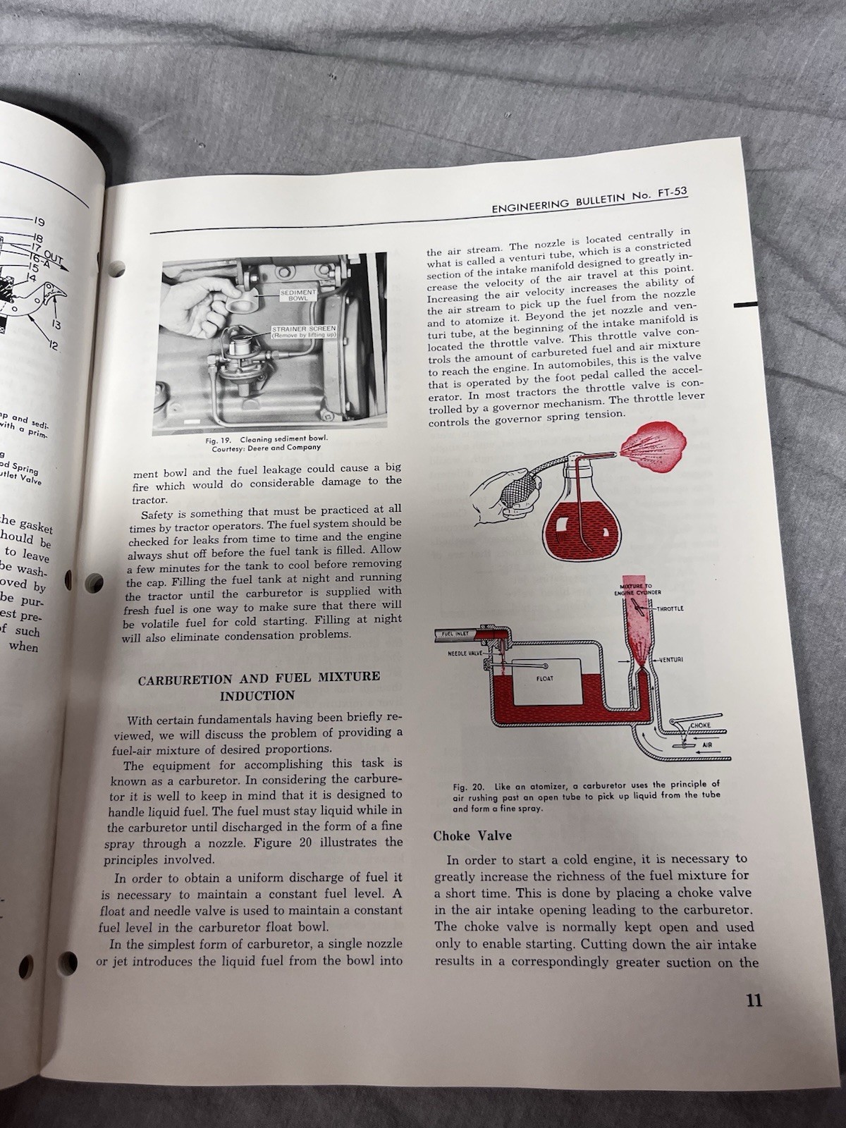Vintage Standard Oil Division Engineering Bulletin – Farm Tractors