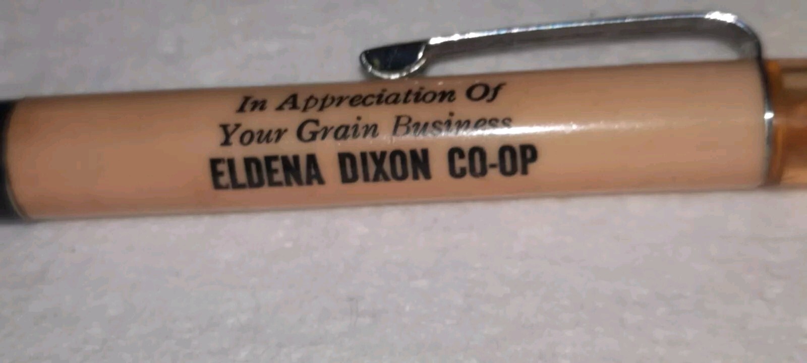 CORN KERNAL TOPPER »Appreciation of Your Grain Business-Eldina Dixon Co-Op »Pencil