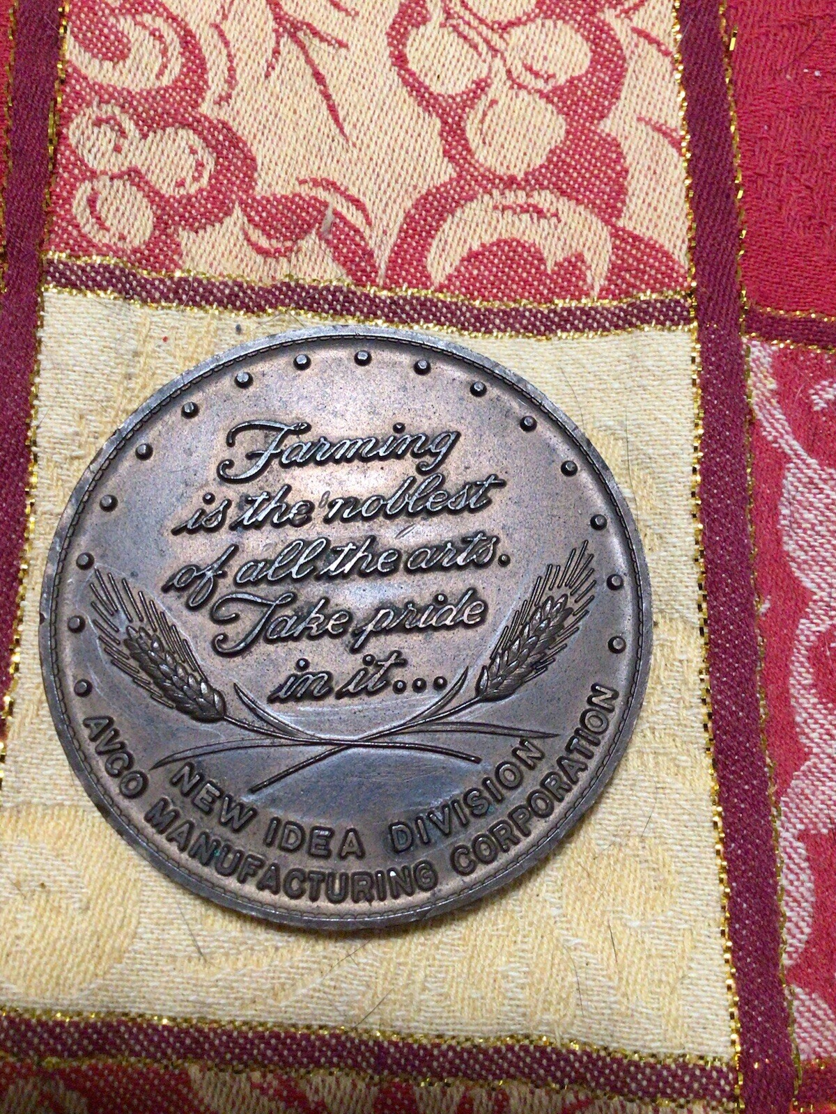 1899 – 1949 New Idea Farm Equipment Fifty Years Of Serving. . 3 Inch Metal Med