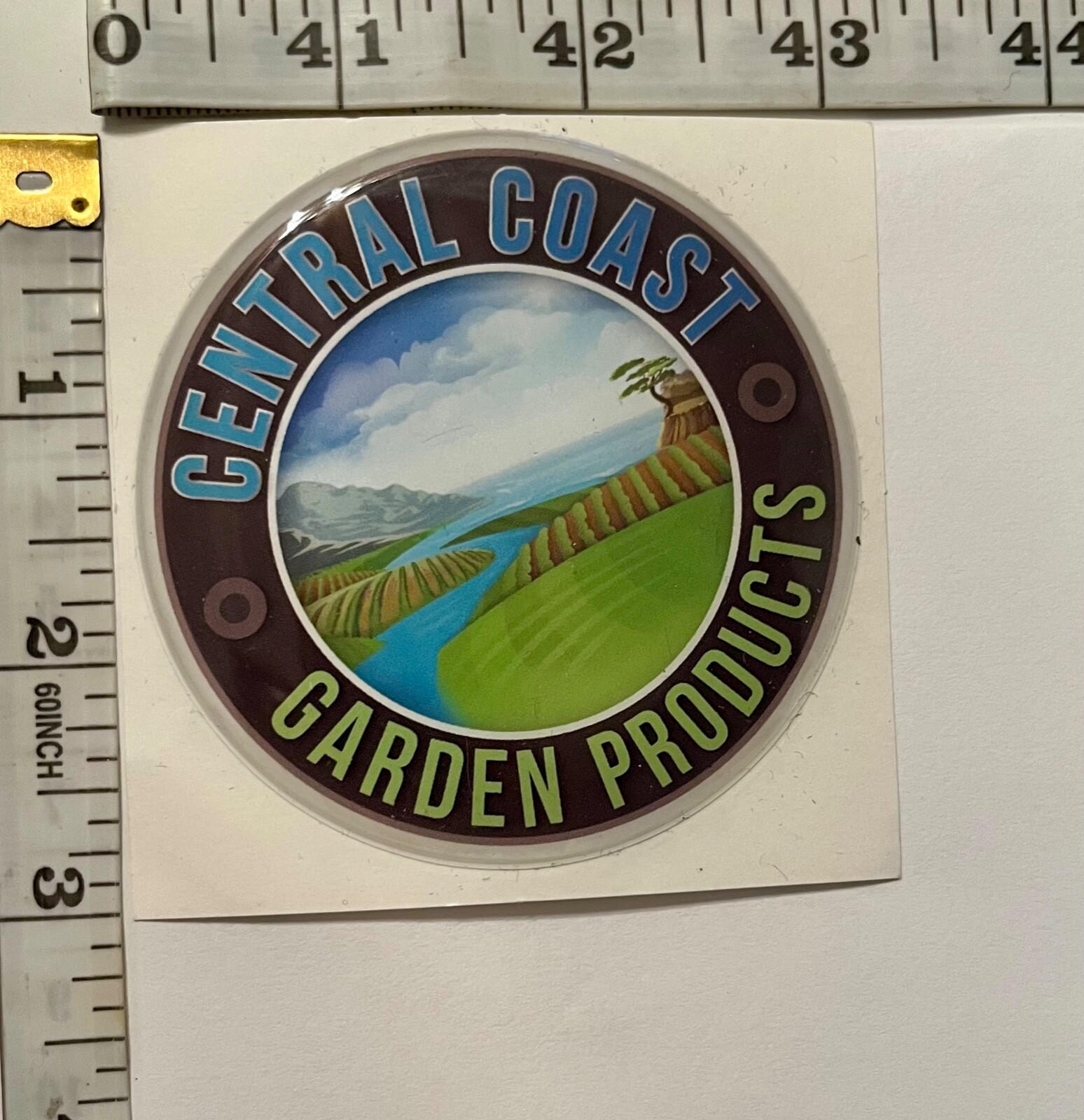 CENTRAL COAST GP Vinyl Sticker – Oregon, USA Cannabis Industry Advertisement
