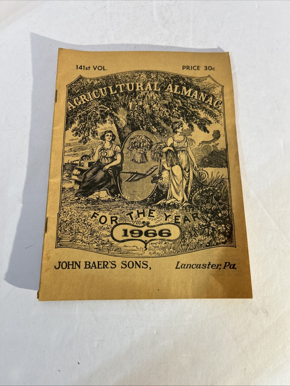 Agricultural Almanac Lot Of 16, Plus One Royster’s Almanac 1962