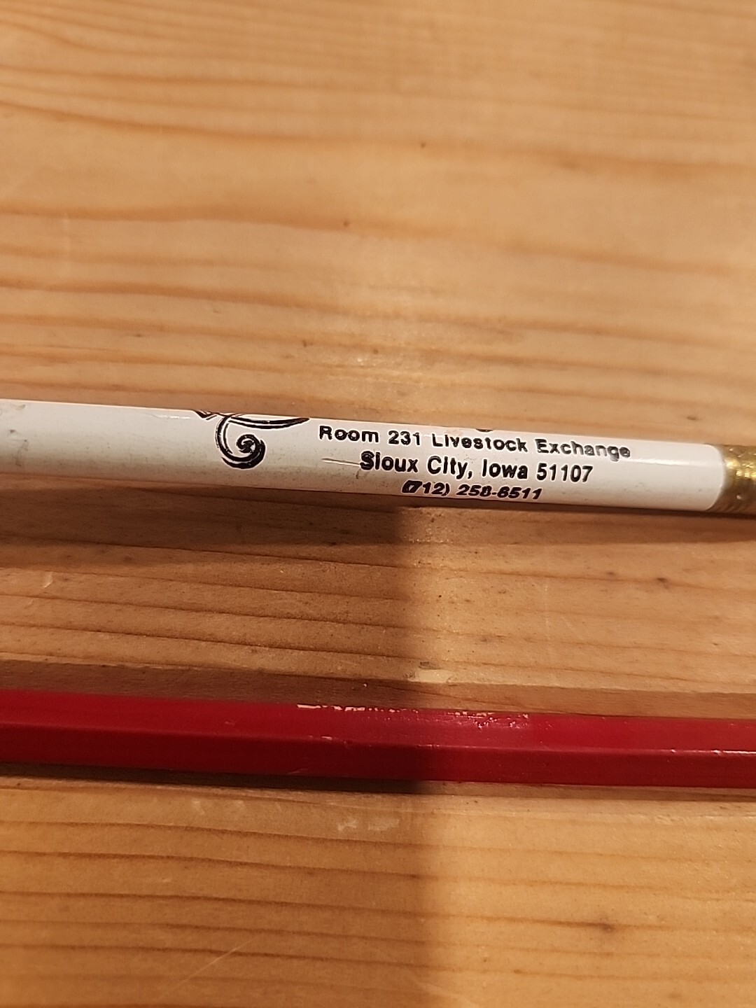 Vtg Sioux Falls & City Livestock Sales Brokerage Commission Pencil Lot SD IA