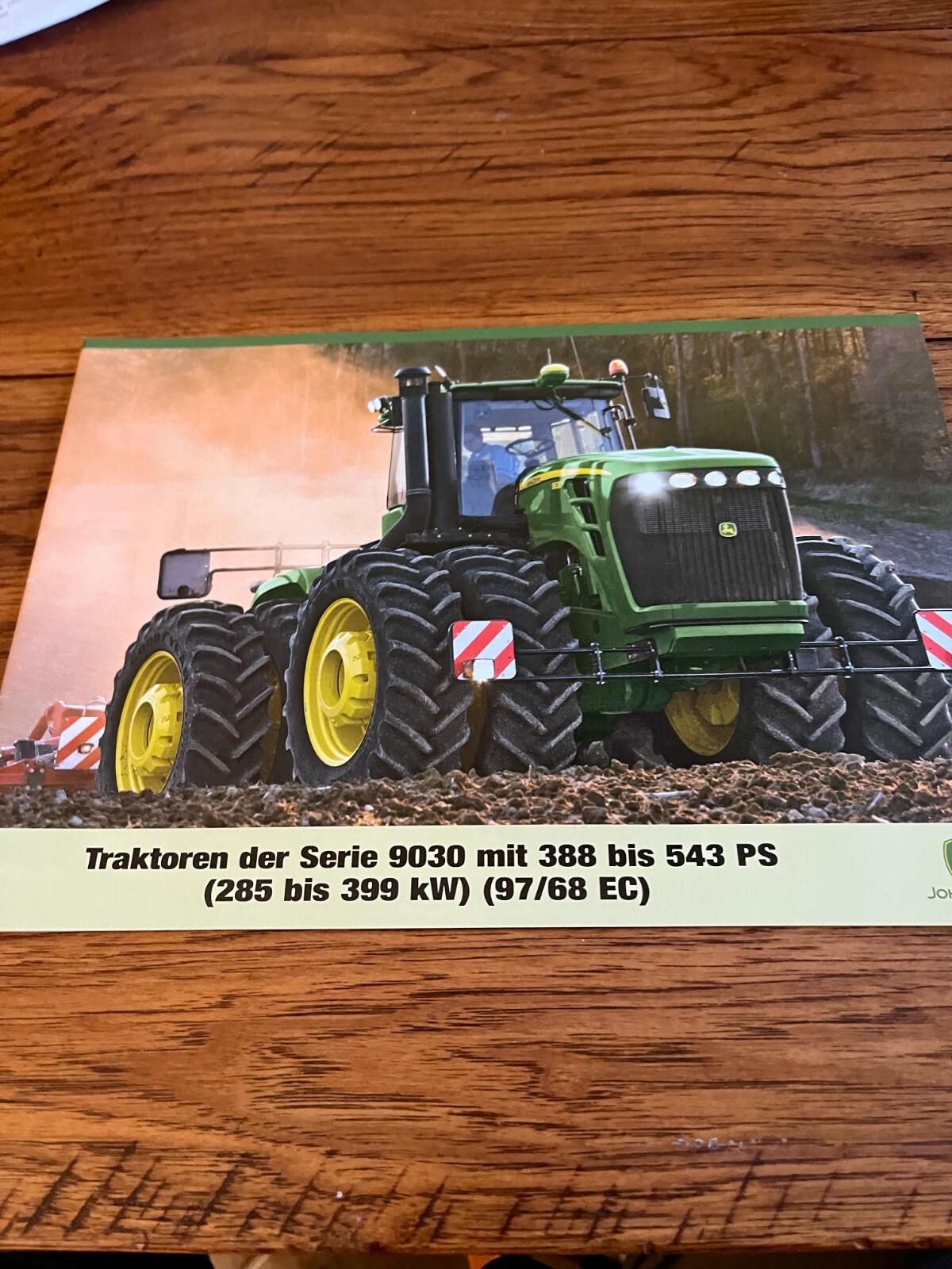 John Deere 9330 9430 9530 9630 Tractor For Germany Brochure FCCA