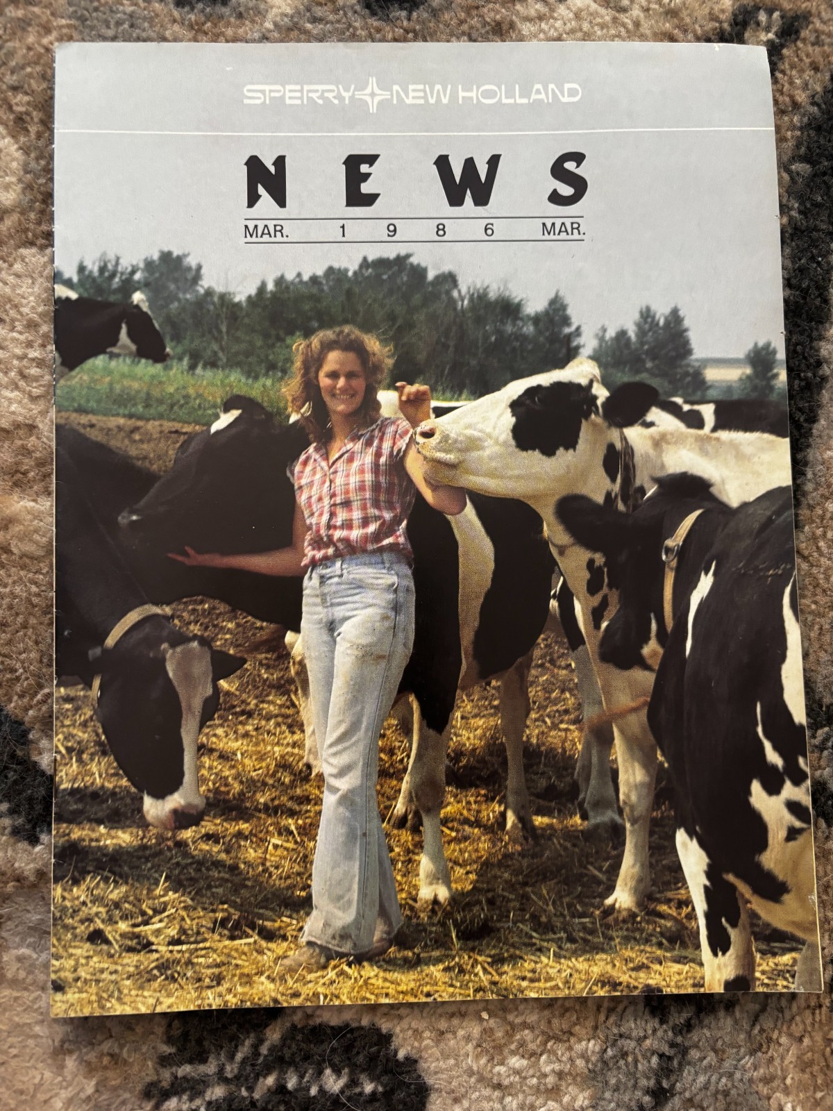 Ford New Holland News Mar 1986 Brochure DCPA26