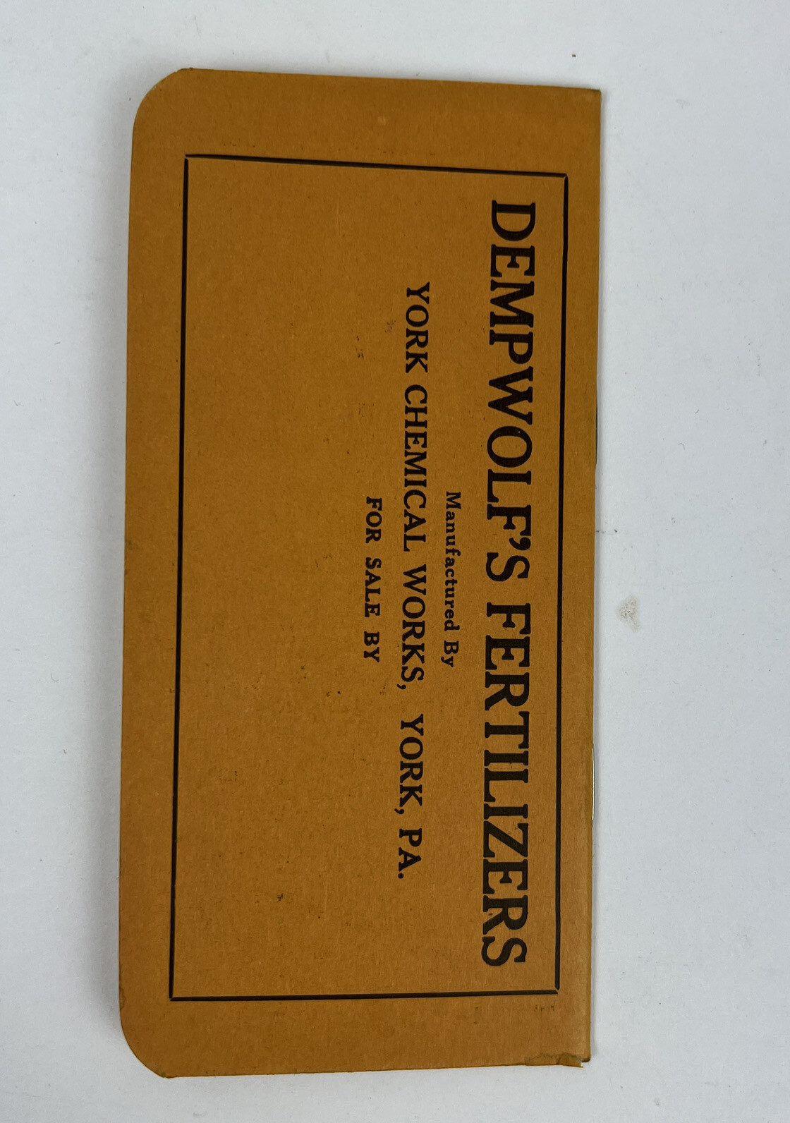 Vintage Advertising Farmers Memo Book Farm Progress Dempwolf’s Fertilizer 4 Lot