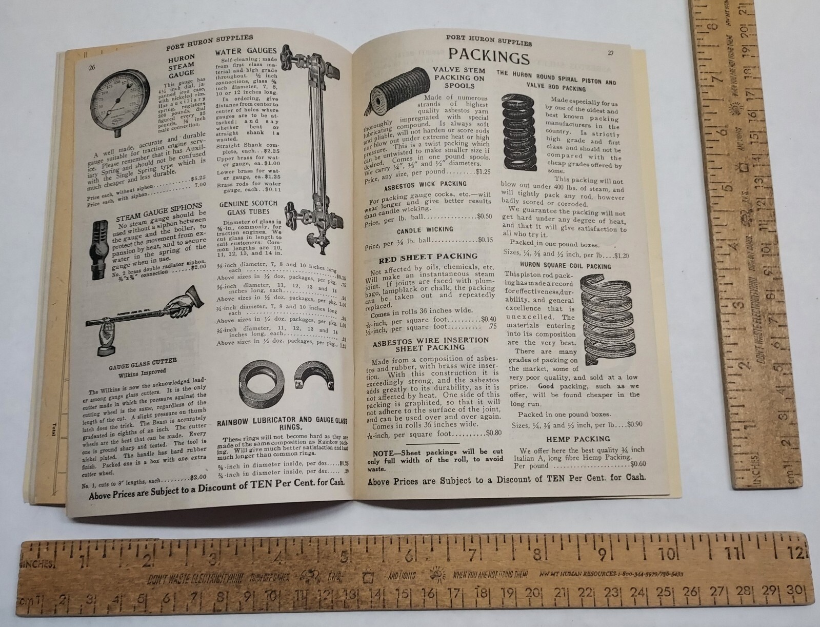 1929 – SUPPLY CATALOG – PORT HURON – 33d Year Book – listing #7379