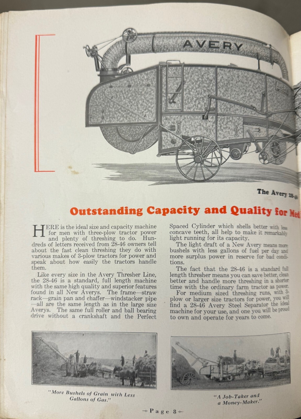 1931- Avery Threshers Catalog – Peoria, IL – Antique Ag – Avery Power Machinery