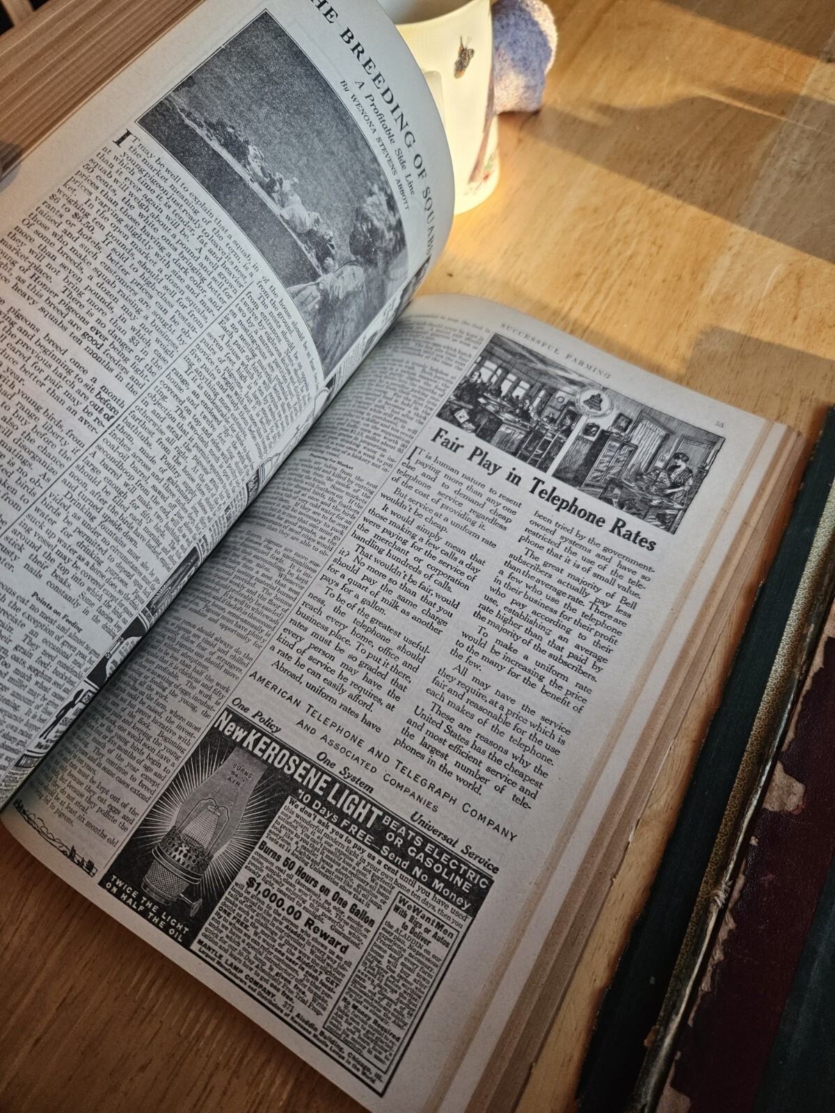 Vintage 1914 Successful FARMING Magazine 12 Months Bound DES MOINES IOWA