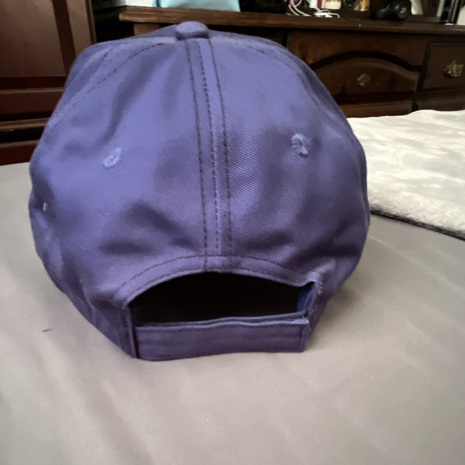 New Holland Agriculture Blue Cap Hat with Yellow Logo, White Accents