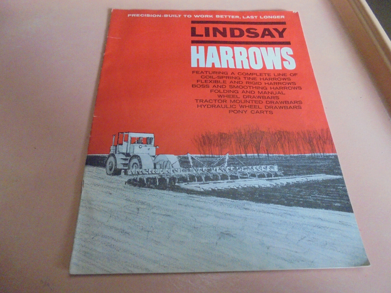 Vintage Brochure Lindsay Harrows