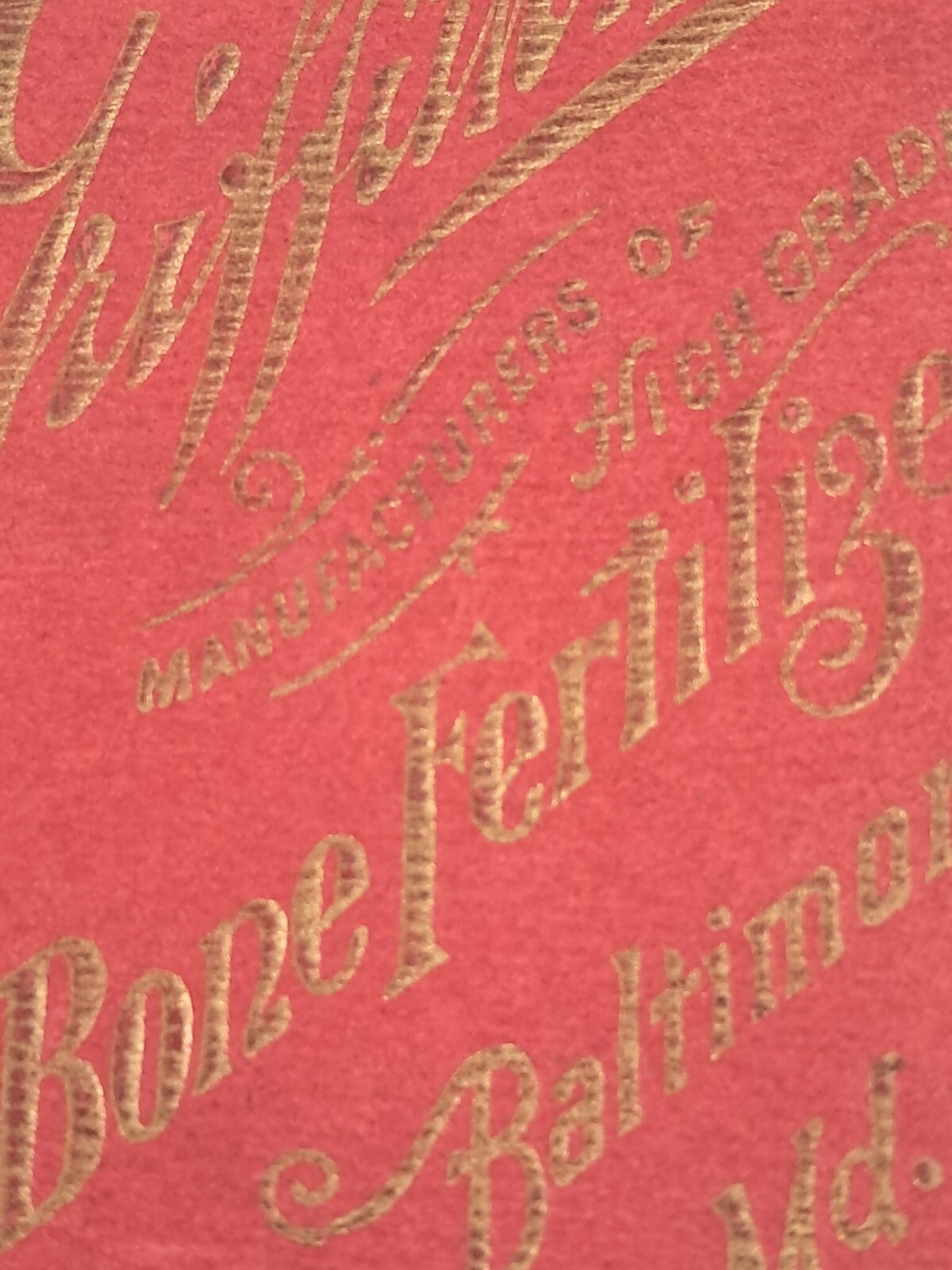 Vintage Griffith & Boyd Co. Agriculture Catalog and Ledger