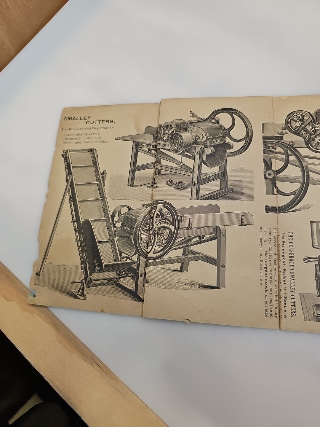Empire Agricultural Minard Harder New York THRESHERS Literature Trade Folder