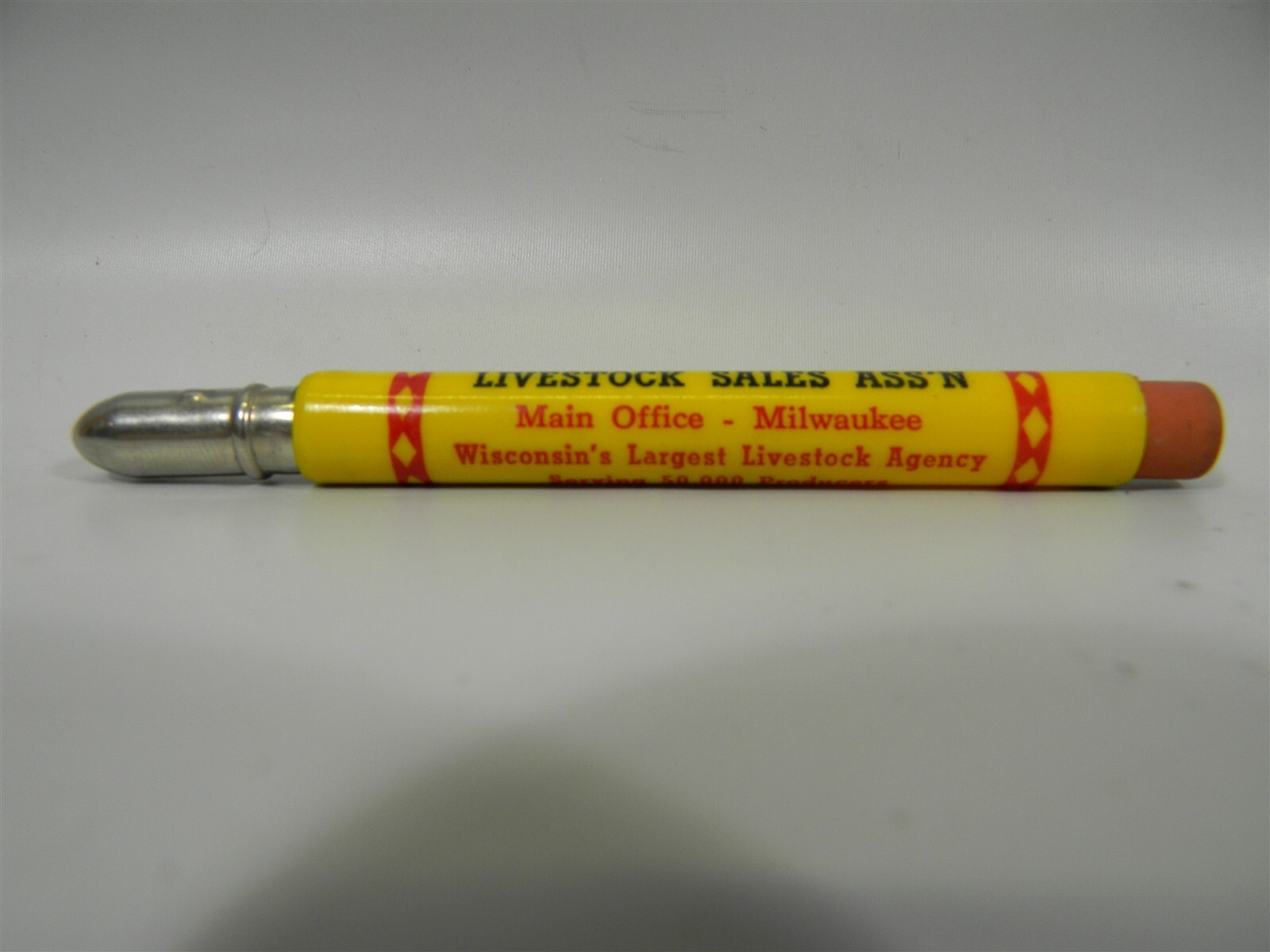 Vintage Equity Co-Op Livestock Sales Wis. Advertising Bullet Pencil – #19 2D