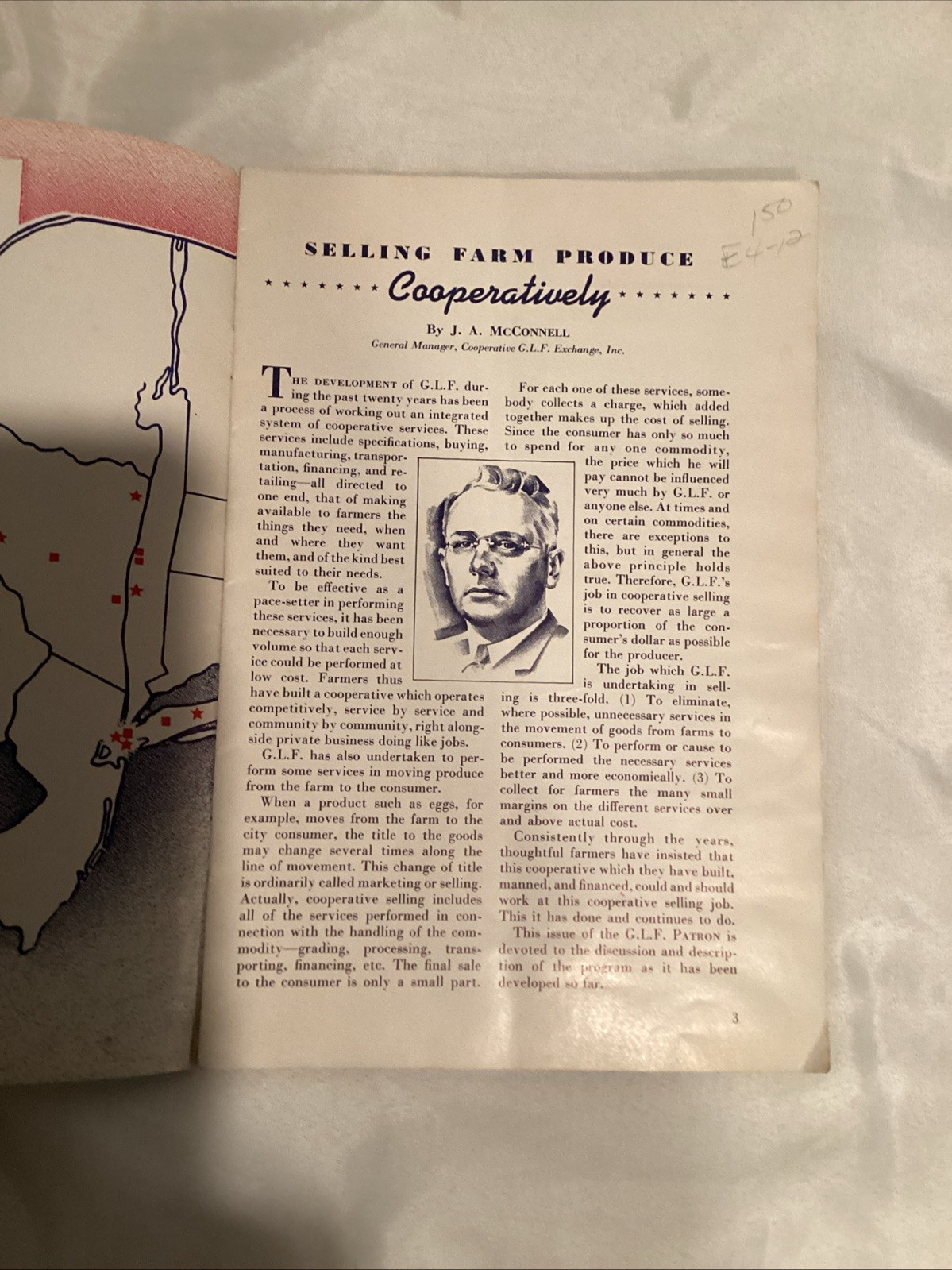 Vintage THE G.L.F. PATRON Cooperative Selling Edition Pamphlet Dec. 1940