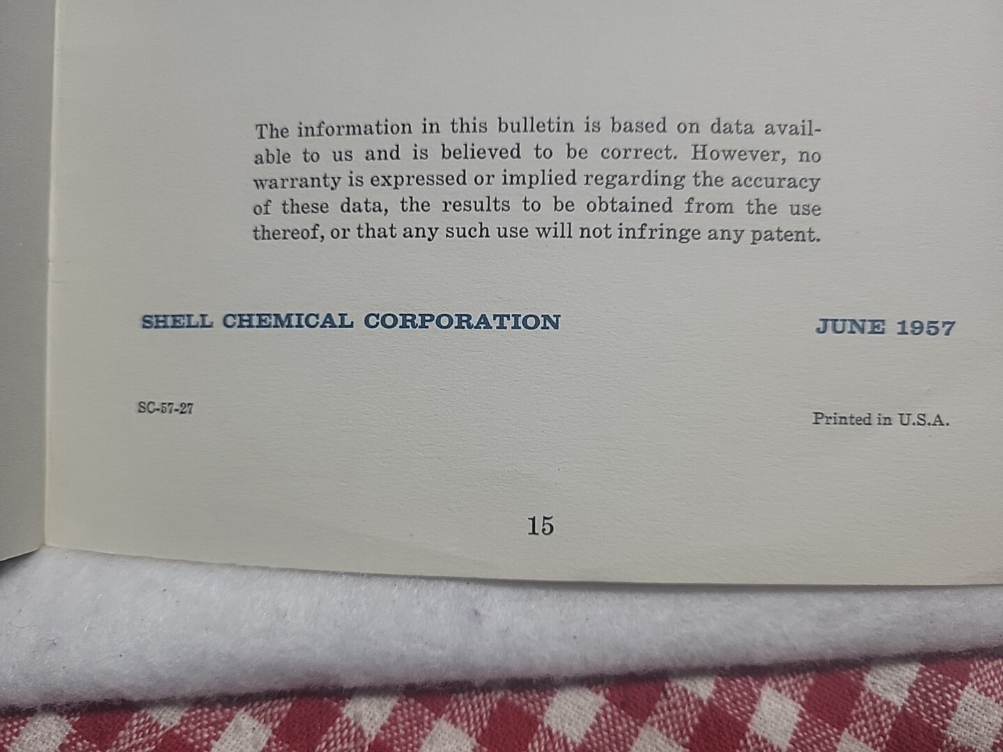 Shell Chemical Co June 1967 D-D Nemagon Soil Fumigant Vtg Farm