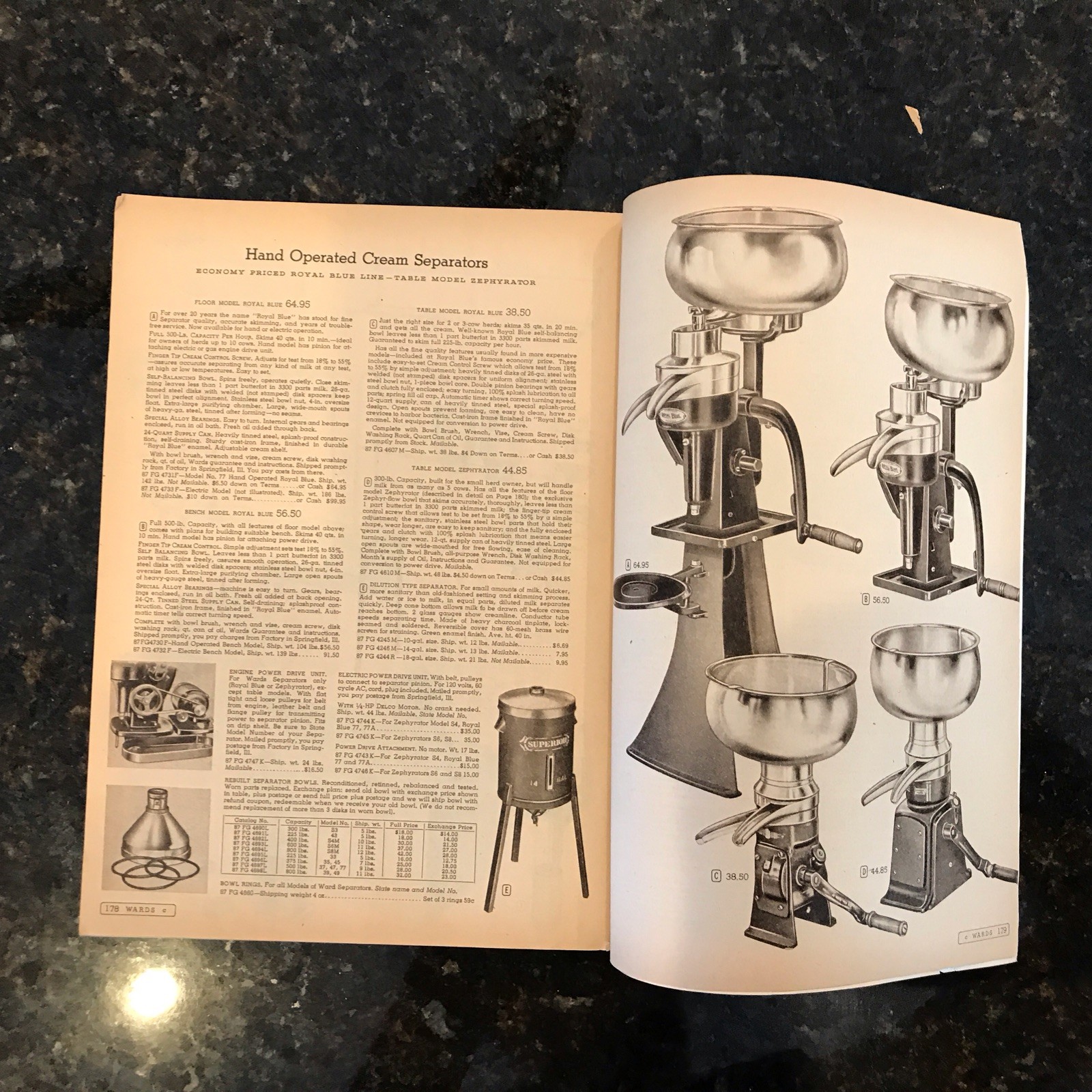 1954 Montgomery Ward Farm Equipment Book Catalog