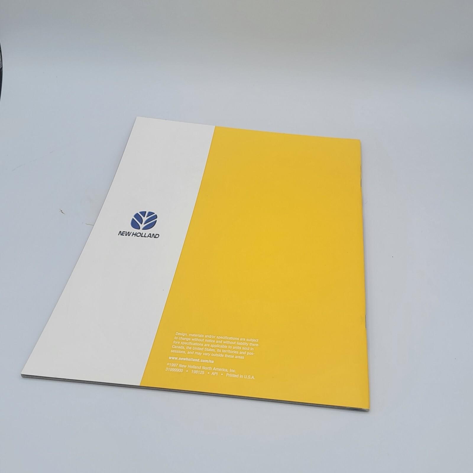 New Holland North American Buyer&rsquo;s Guide 1997 33 pages