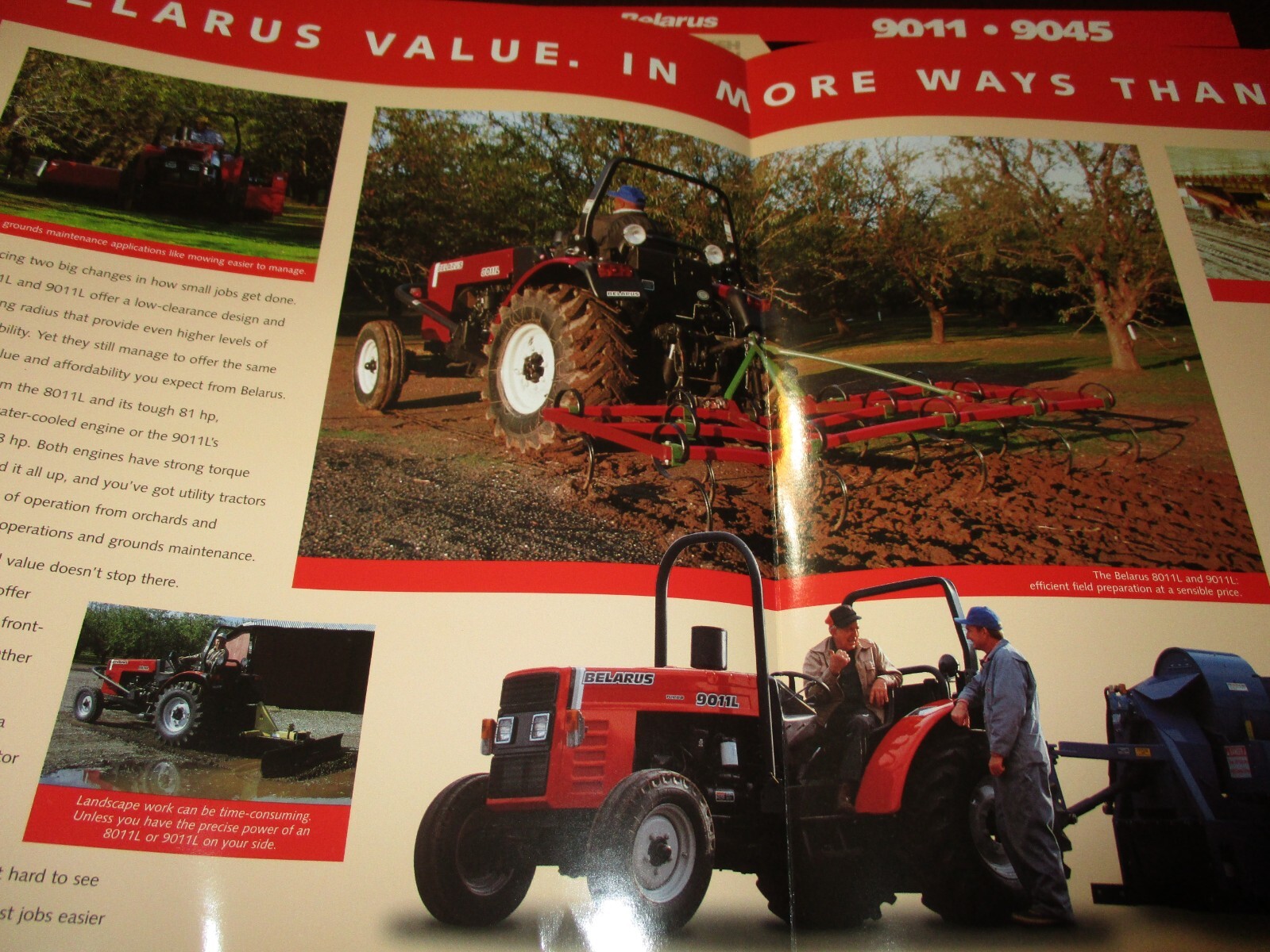 Belarus Tractors Sales/Specifications Brochures 7 items, Circa 1990&rsquo;s