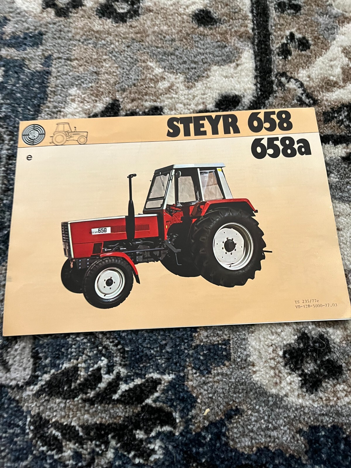 Steyr 658 658A Tractor Brochure FCCA